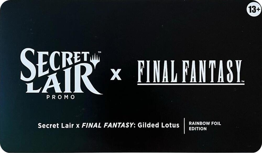 Magic the Gathering: Secret Lair Drop Series x Final Fantasy | Gilded Lotus | Rainbow Foil Edition
