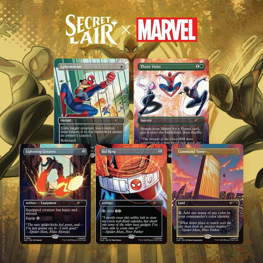 Magic the Gathering: Secret Lair Drop Series x Marvel's Spider-Man | Heroic Deeds | Non Foil Edition