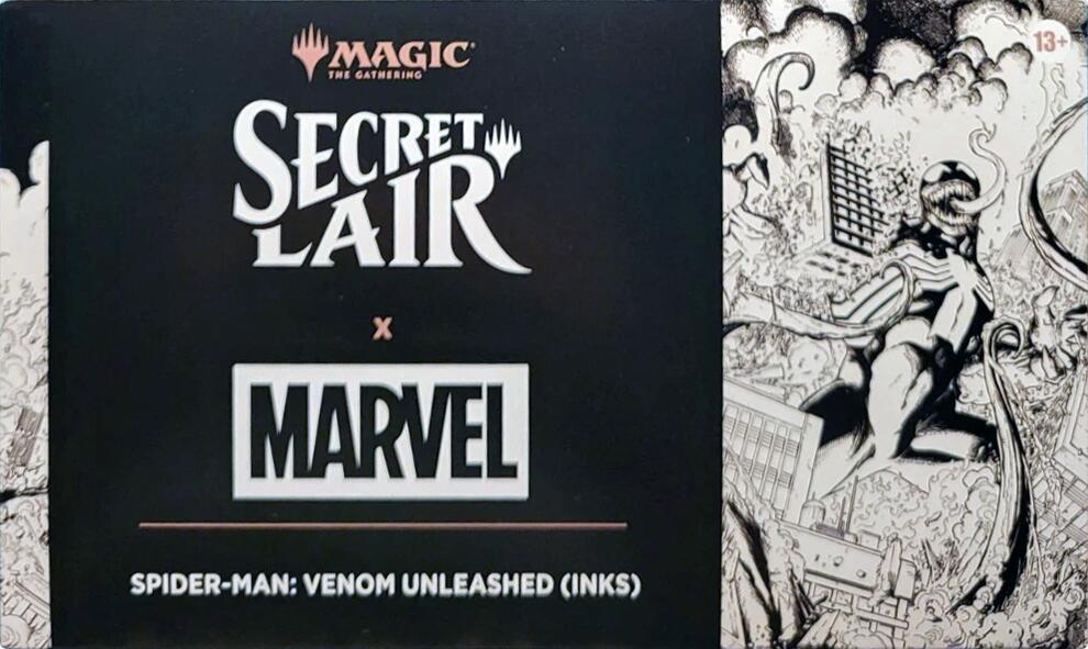 Magic the Gathering: Secret Lair Drop Series x Marvel's Spider-Man | Venom Unleashed | Inks
