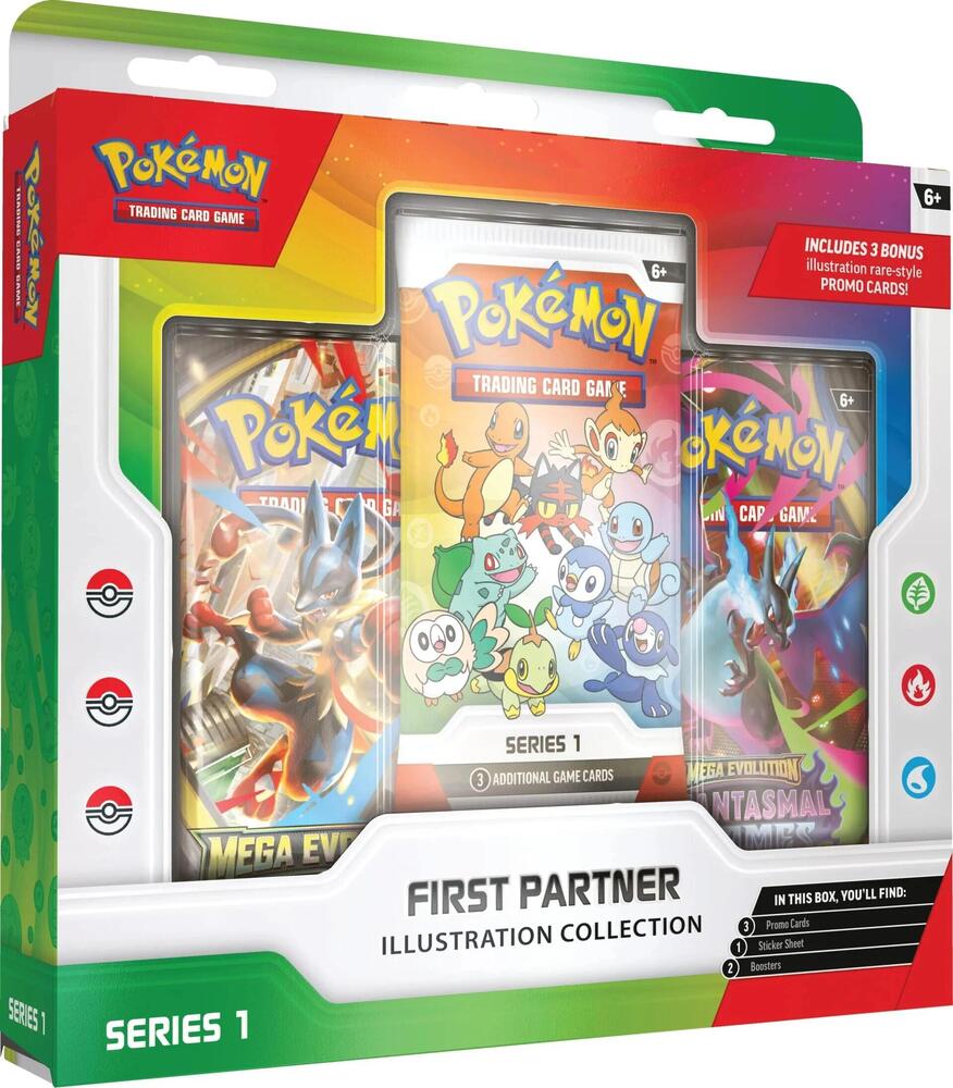 Pokemon: First Partner Illustration Collection - Series 1