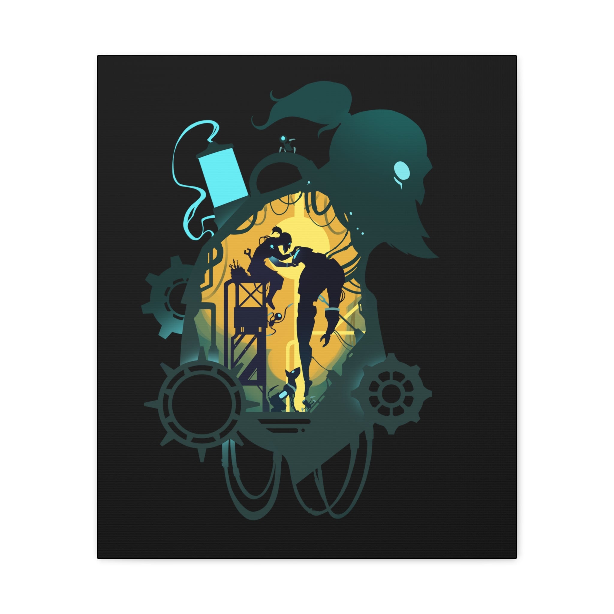 ARTIFICER CLASS SILHOUETTE CANVAS GALLERY WRAPS