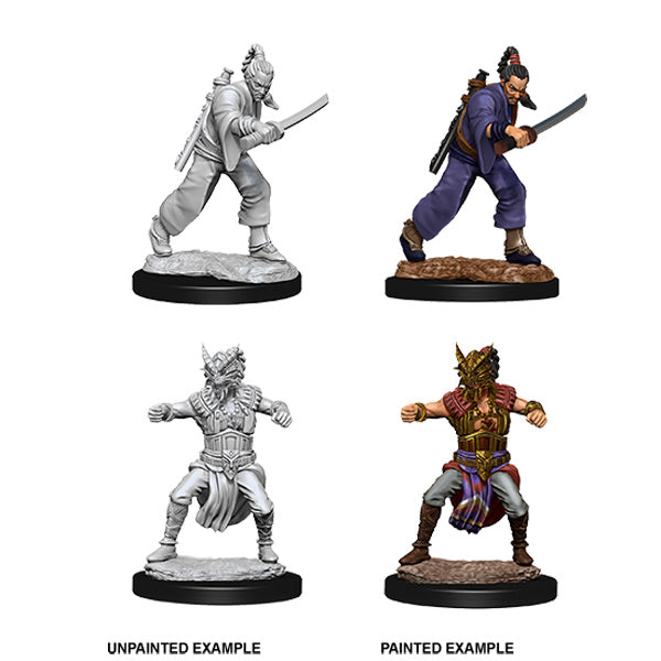 D&D Nolzur's Marvelous Miniatures: Unpainted Minis- Wave 8- Male Human Monk