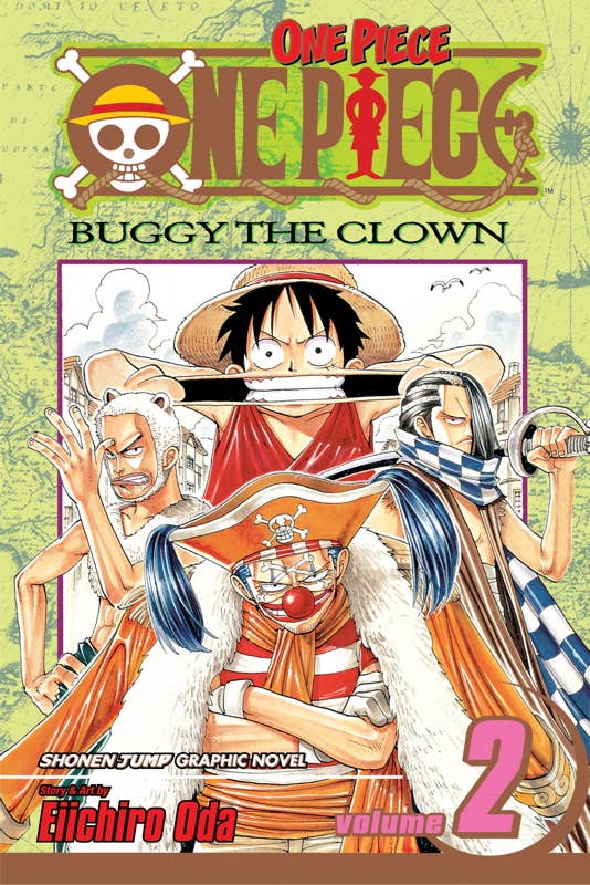 One Piece, Vol. 2 by Eiichiro Oda: Paperback; 200 pages / English