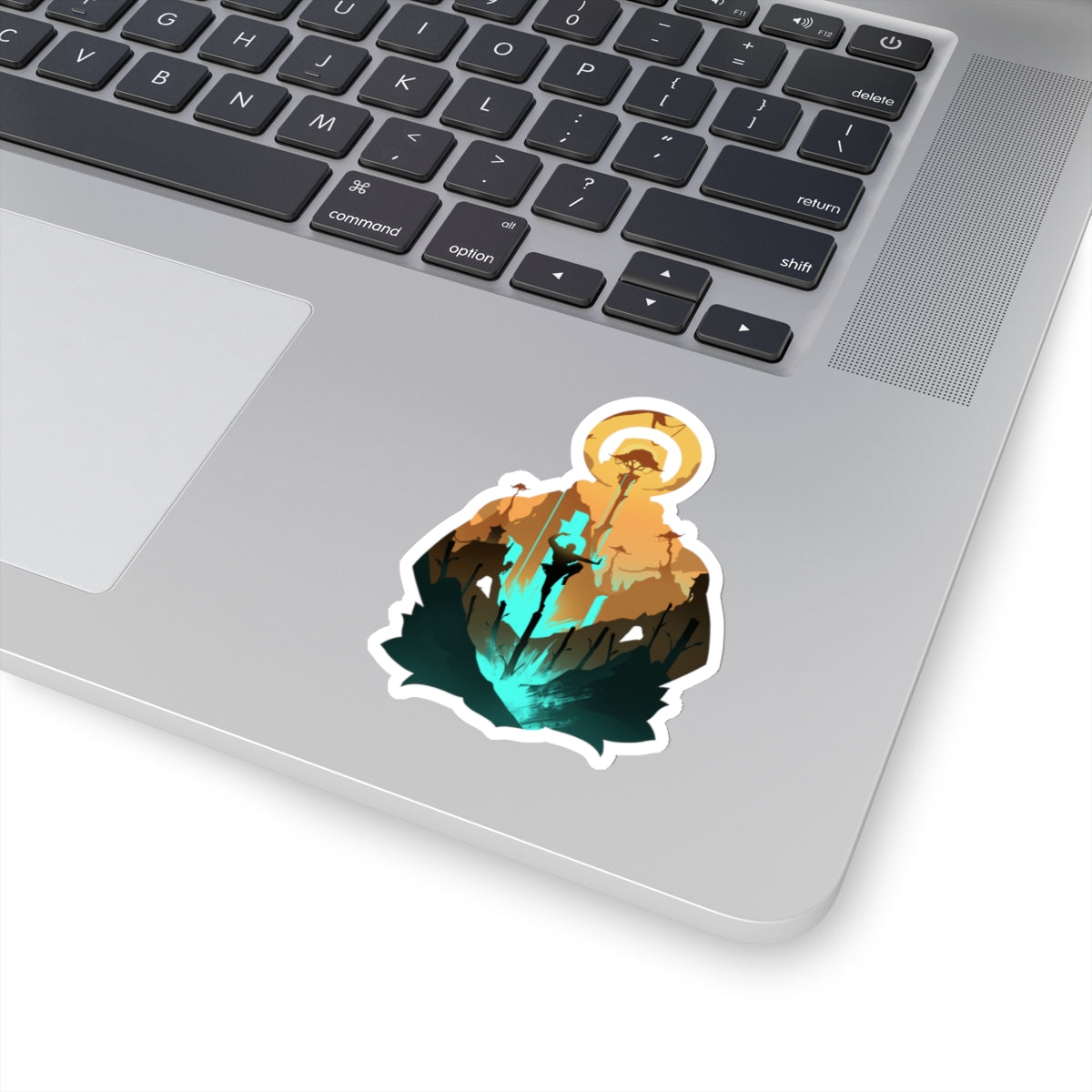 MONK CLASS SILHOUETTE KISS-CUT STICKER