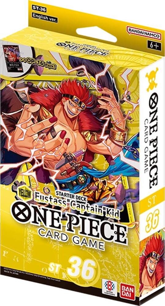 One Piece: Starter Deck 36 Eustass "Captain" Kidd (ST36)