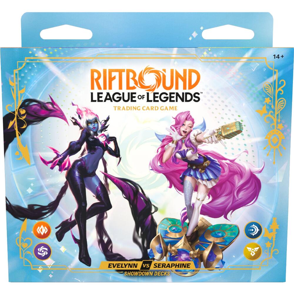 Riftbound: League of Legends Trading Card Game | Showdown Decks - Evelynn vs. Seraphine