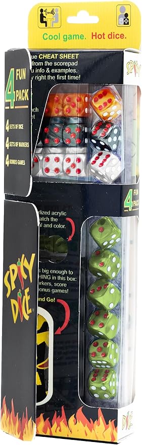 Board Game: Spicy Dice 4-Fun Pack