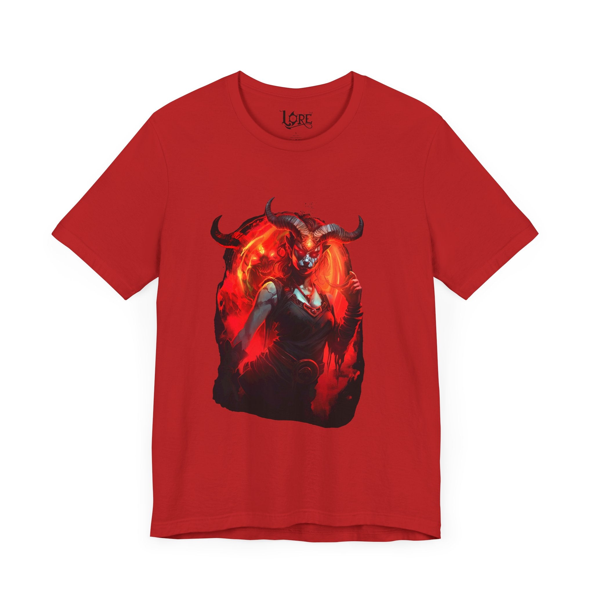 UNDEAD HALF-DEMON WARLOCK T-SHIRT