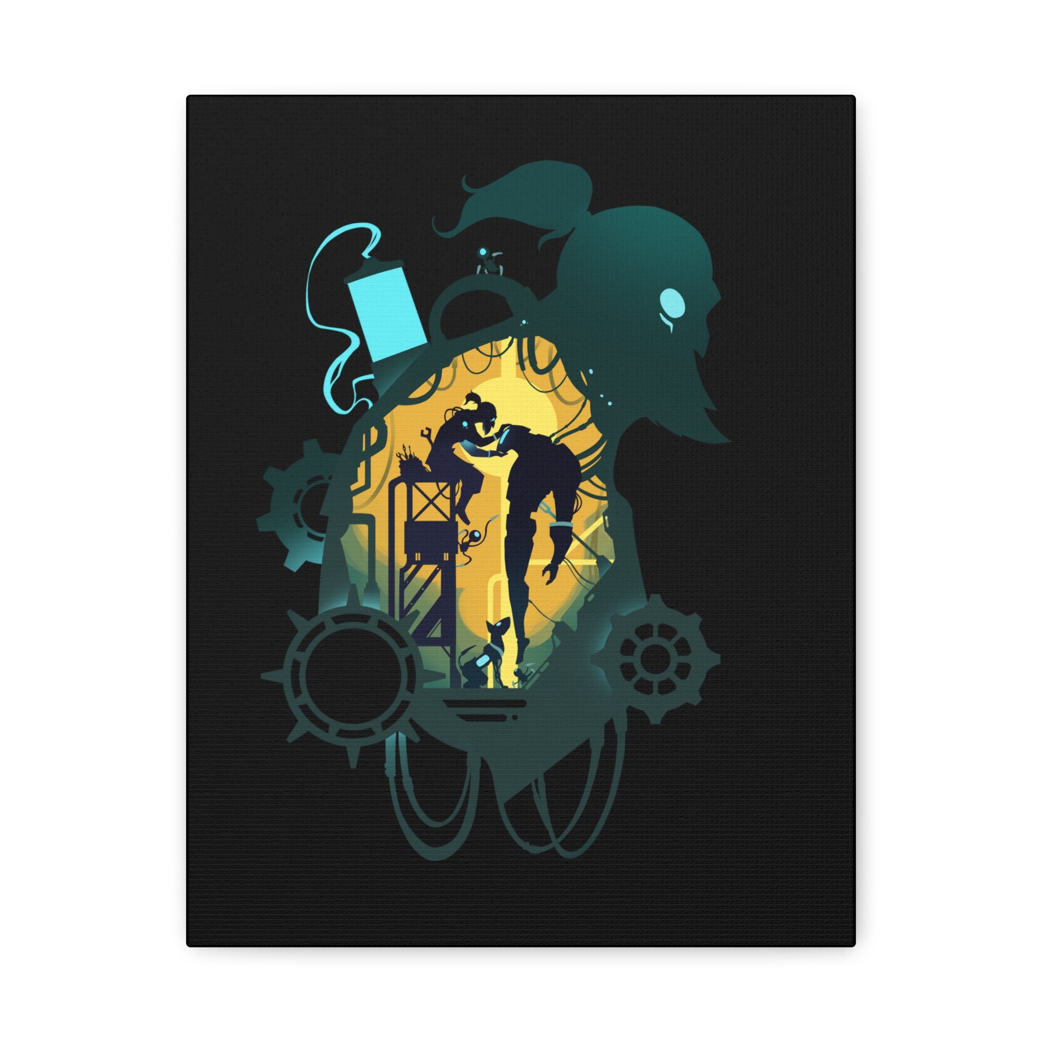 ARTIFICER CLASS SILHOUETTE CANVAS GALLERY WRAPS