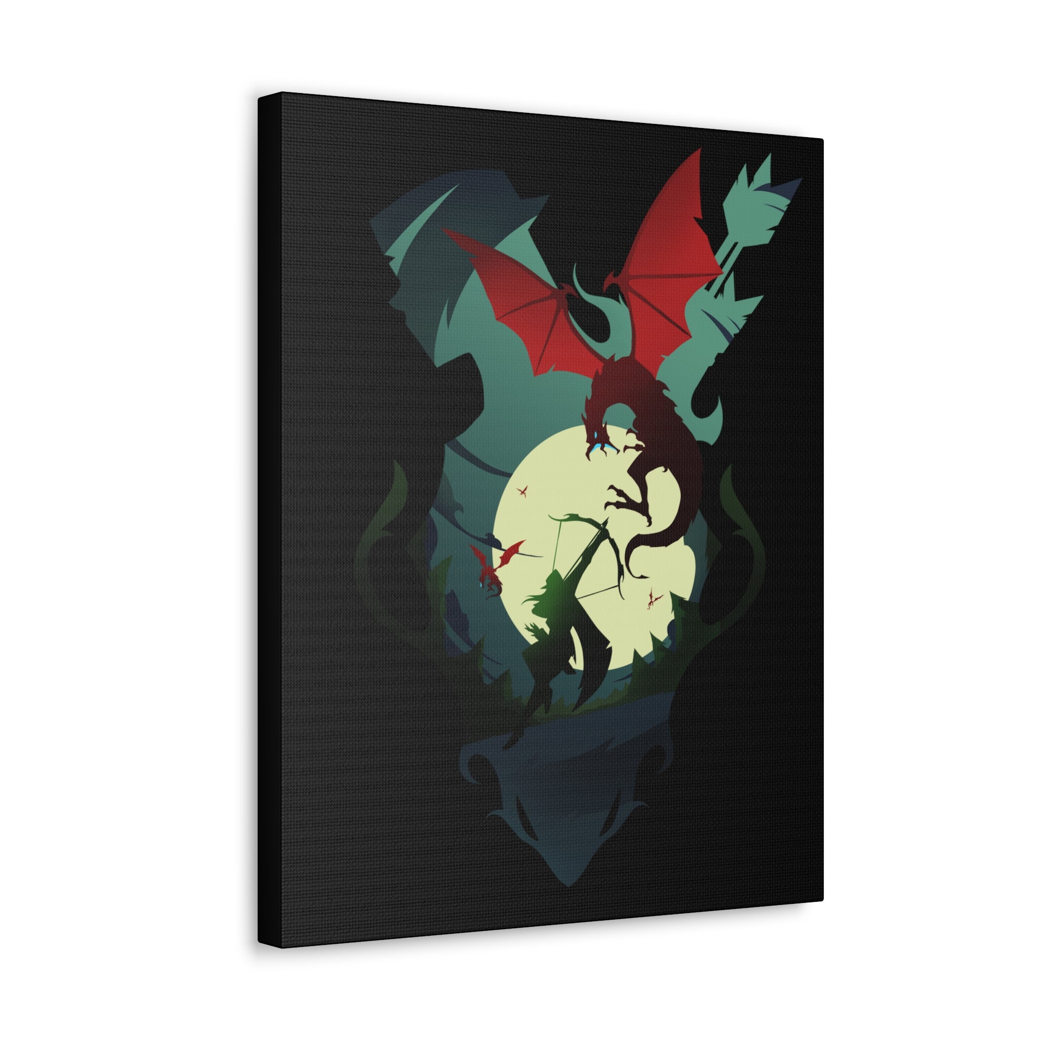 RANGER CLASS SILHOUETTE CANVAS GALLERY WRAPS