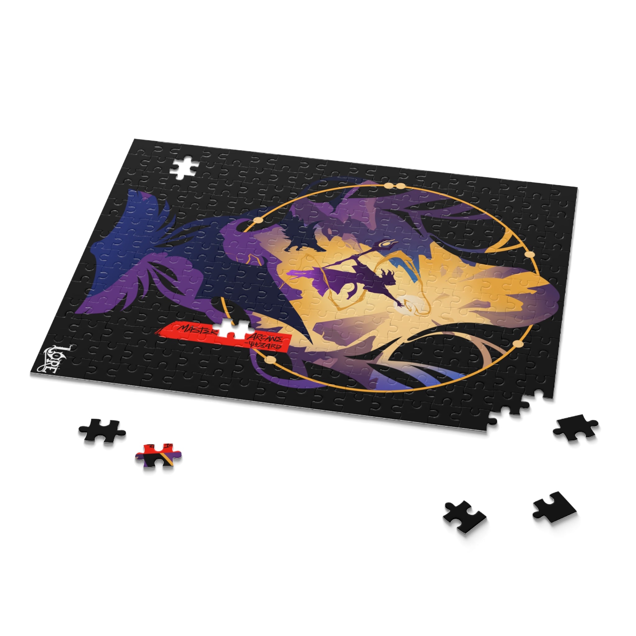WIZARD CLASS SILHOUETTE PUZZLE (120, 252, 500-PIECE)