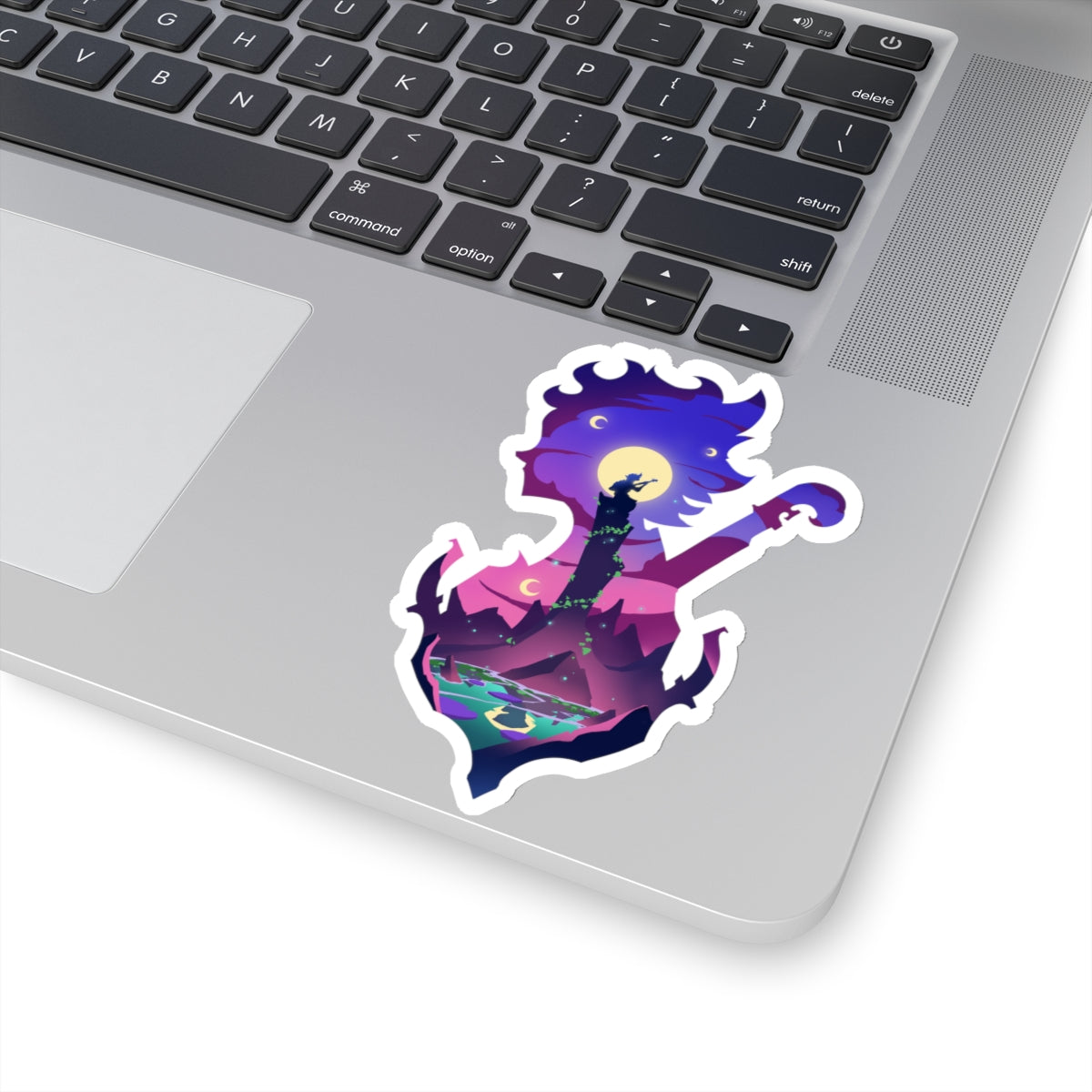 BARD CLASS SILHOUETTE KISS-CUT STICKER