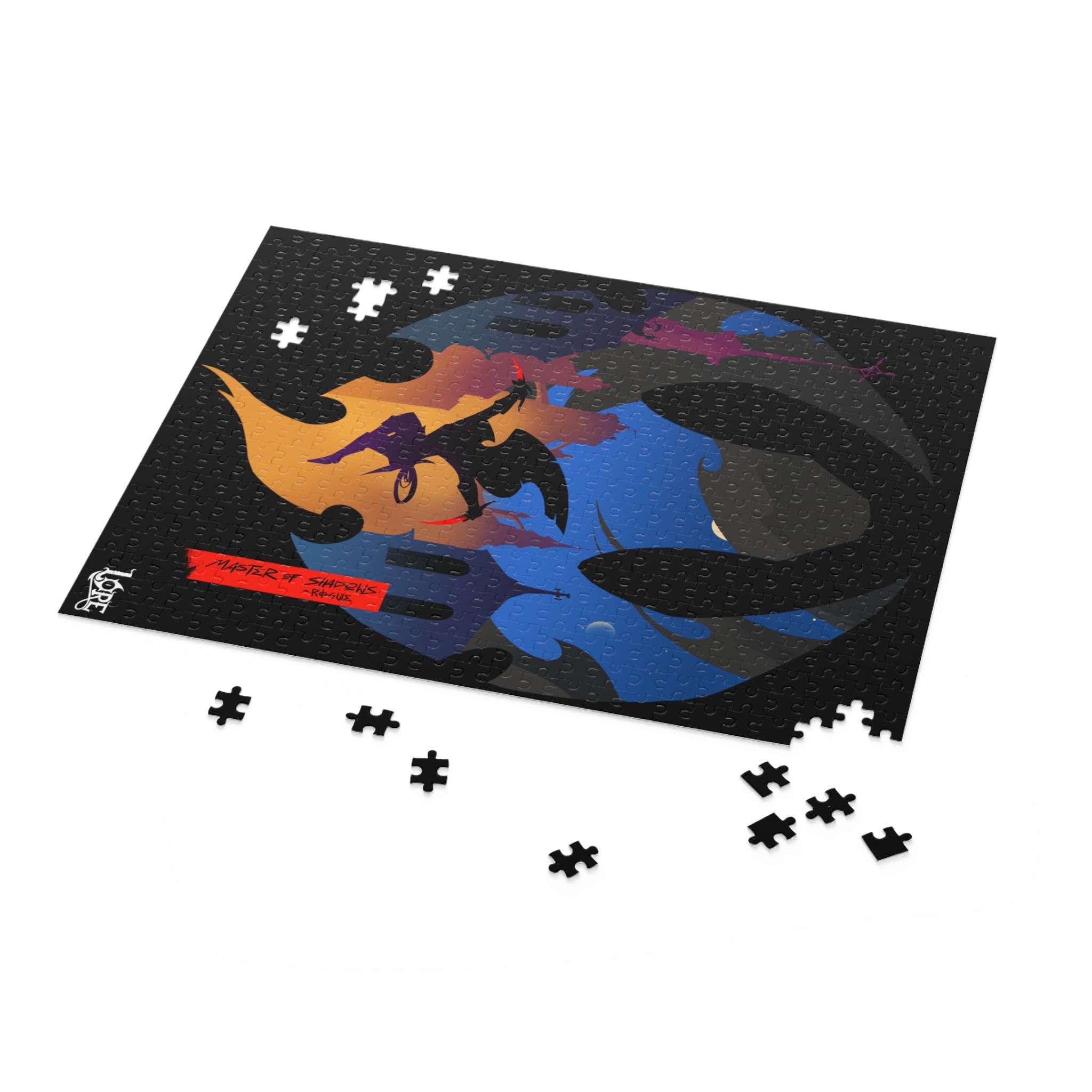 ROGUE CLASS SILHOUETTE PUZZLE (120, 252, 500-PIECE)