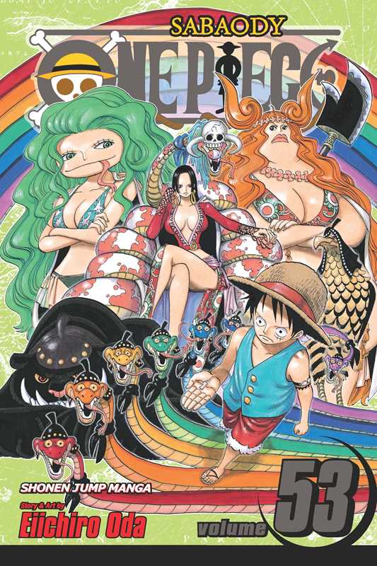 One Piece, Vol. 53 by Eiichiro Oda: Paperback; 216 pages / English