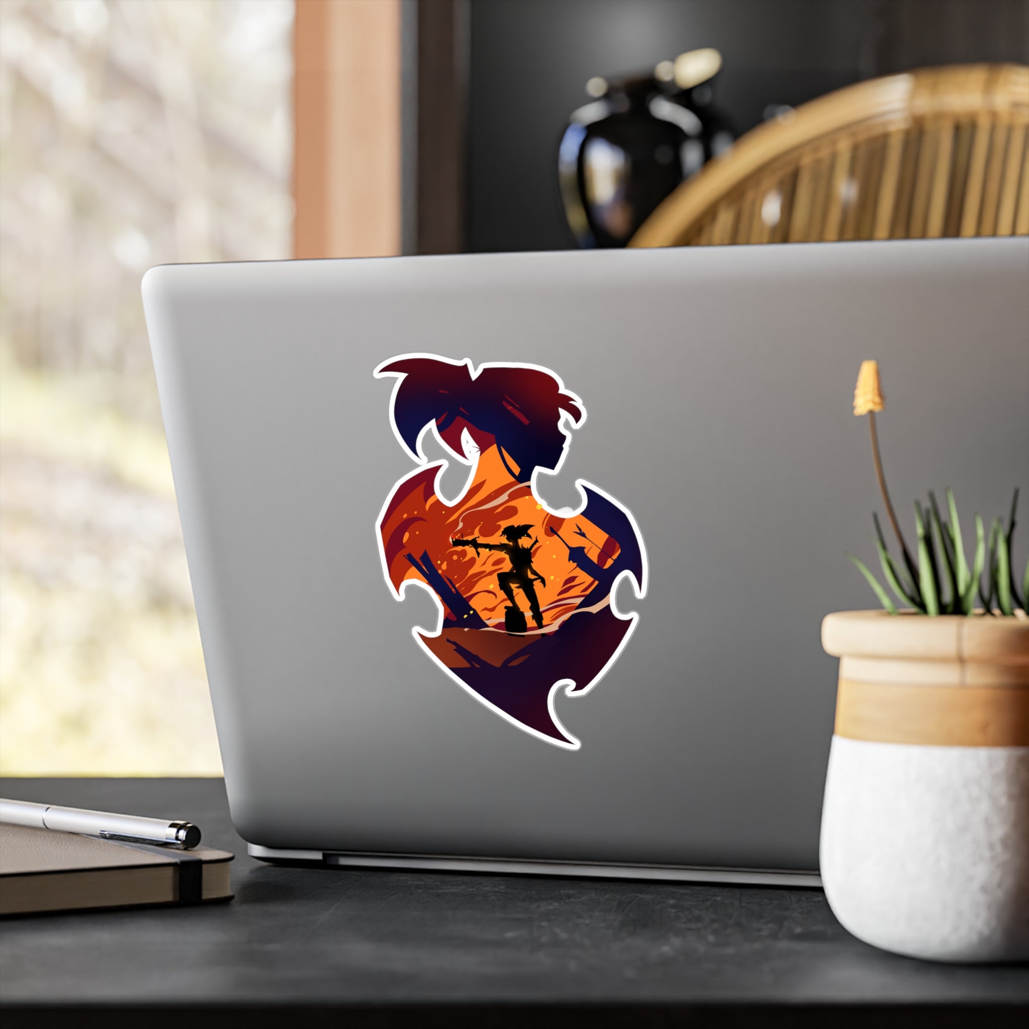 FIGHTER CLASS SILHOUETTE KISS-CUT VINYL DECAL
