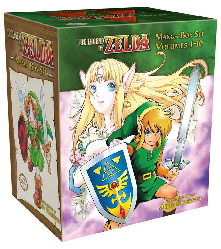 Legend of Zelda Complete Box Set by Akira Himekawa: Boxed Set/Slip Cased/Casebound; 1968 pages / English