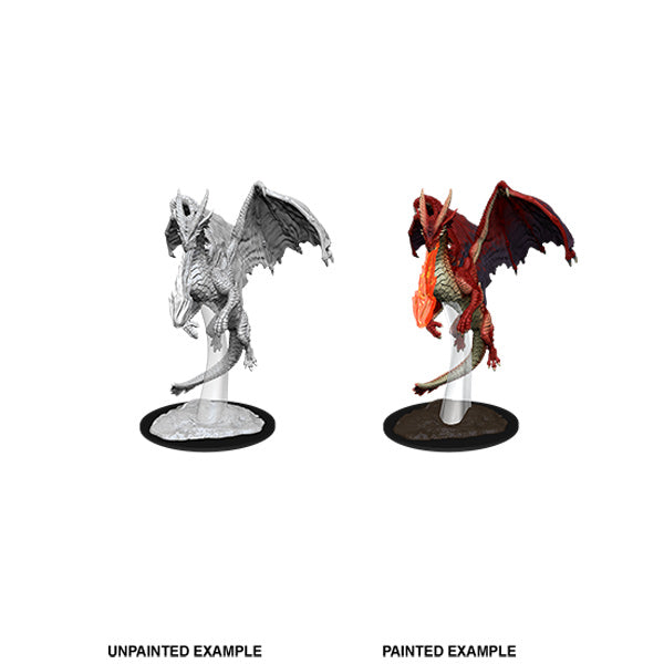 D&D Nolzur's Marvelous Miniatures: Unpainted Minis- Wave 11- Young Red Dragon