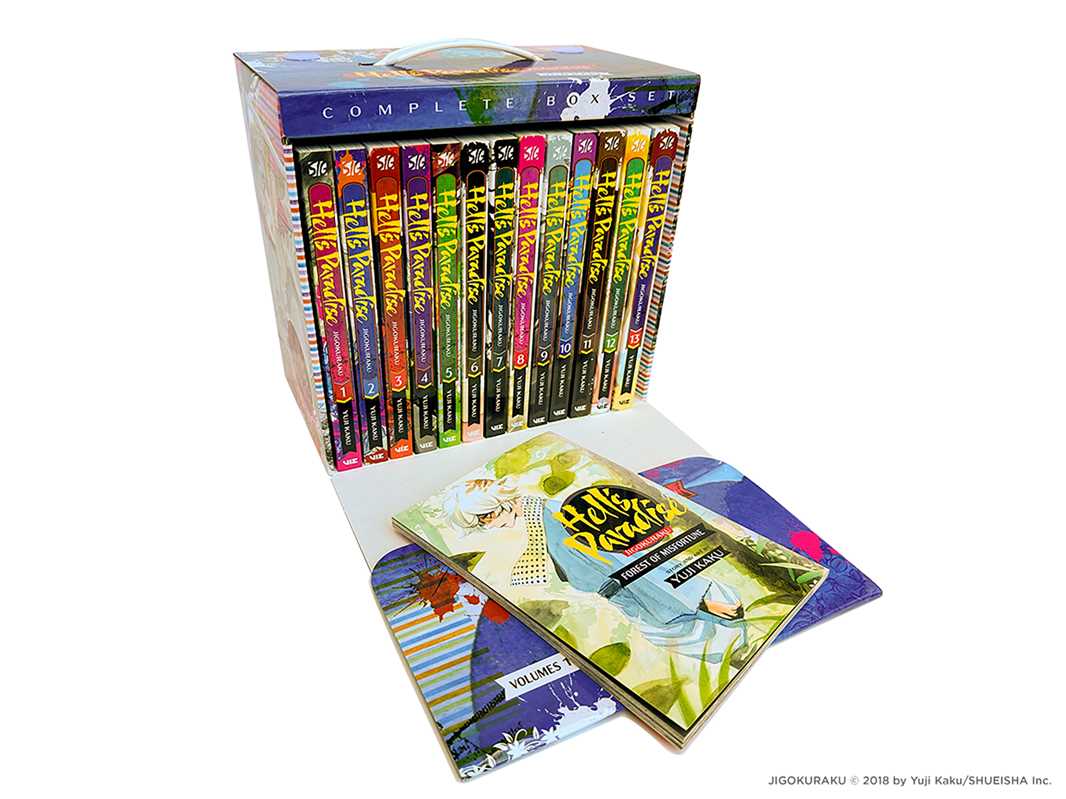 Hell's Paradise: Jigokuraku Complete Box Set by Yuji Kaku: Paperback; 2824 pages / English