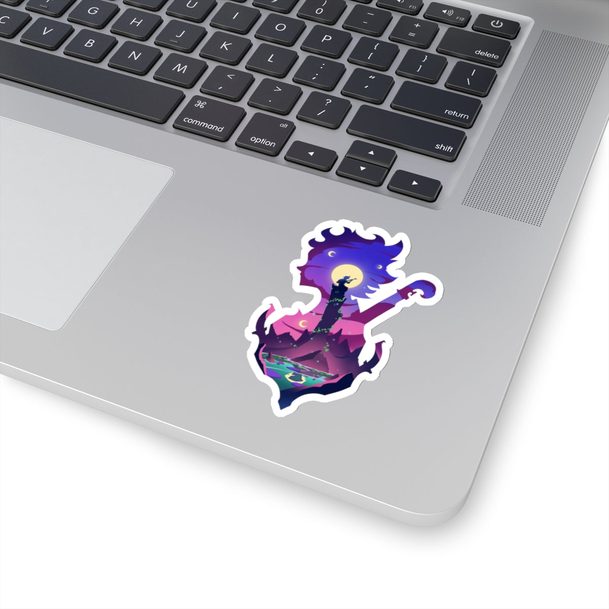 BARD CLASS SILHOUETTE KISS-CUT STICKER