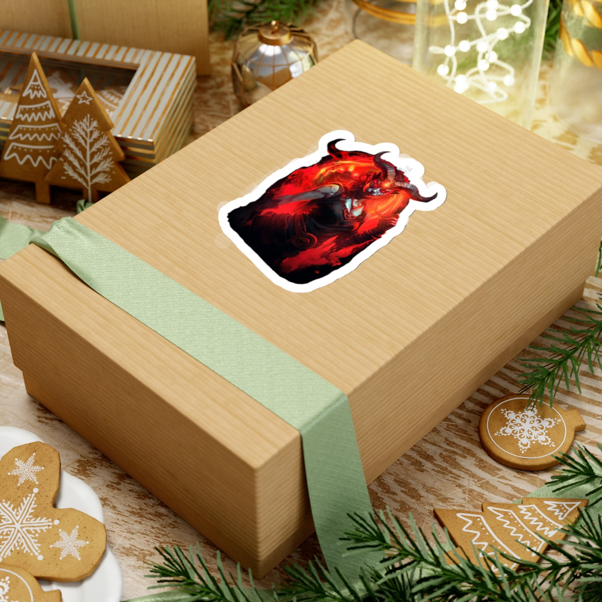 WARLOCK CLASS KISS-CUT STICKER