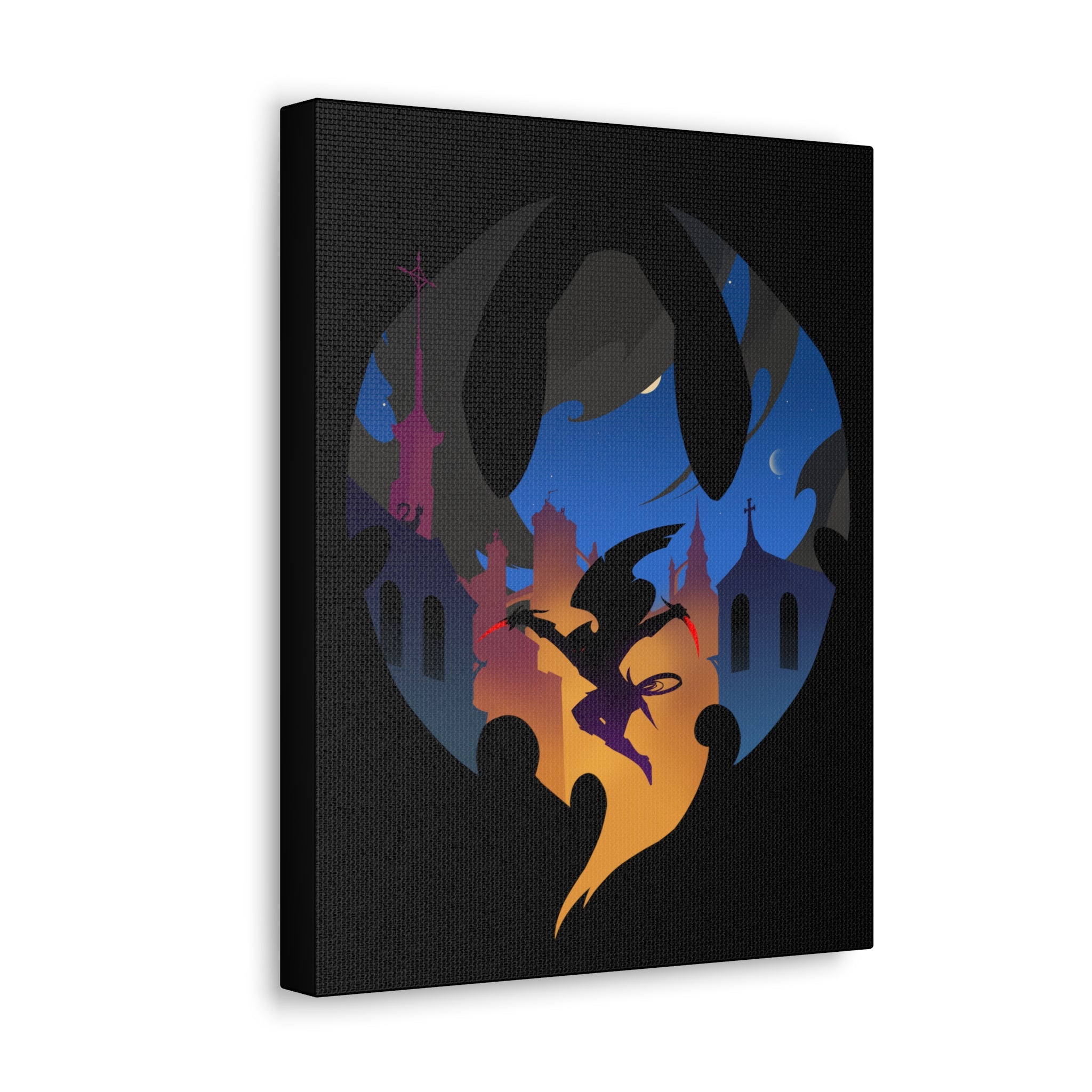 ROGUE CLASS SILHOUETTE CANVAS GALLERY WRAPS
