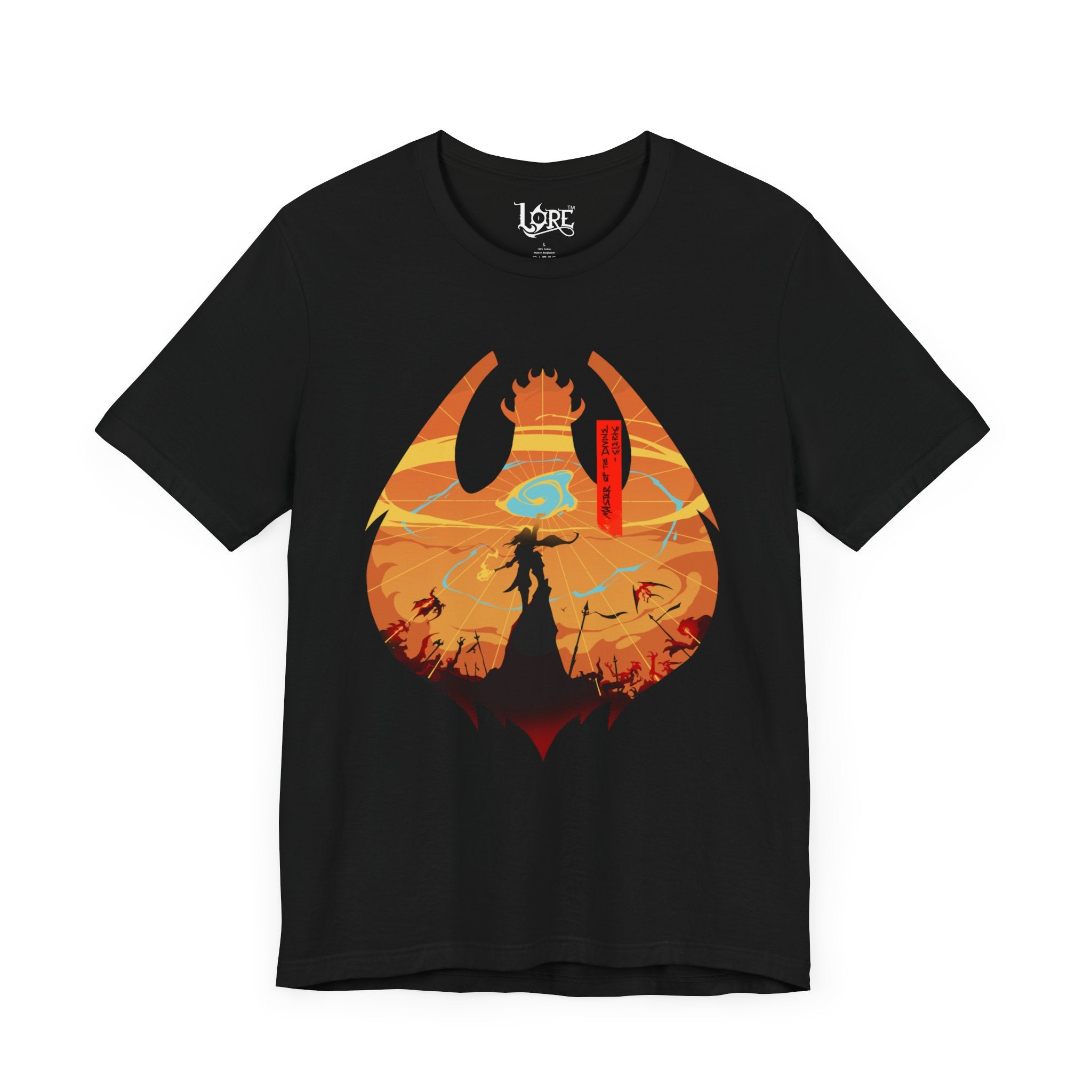 CLERIC CLASS SILHOUETTE T-SHIRT - RED BANNER EDITION