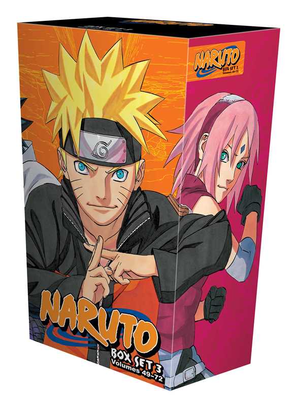 Naruto Box Set 3 by Masashi Kishimoto: Boxed Set/Slip Cased/Casebound; 6688 pages / English