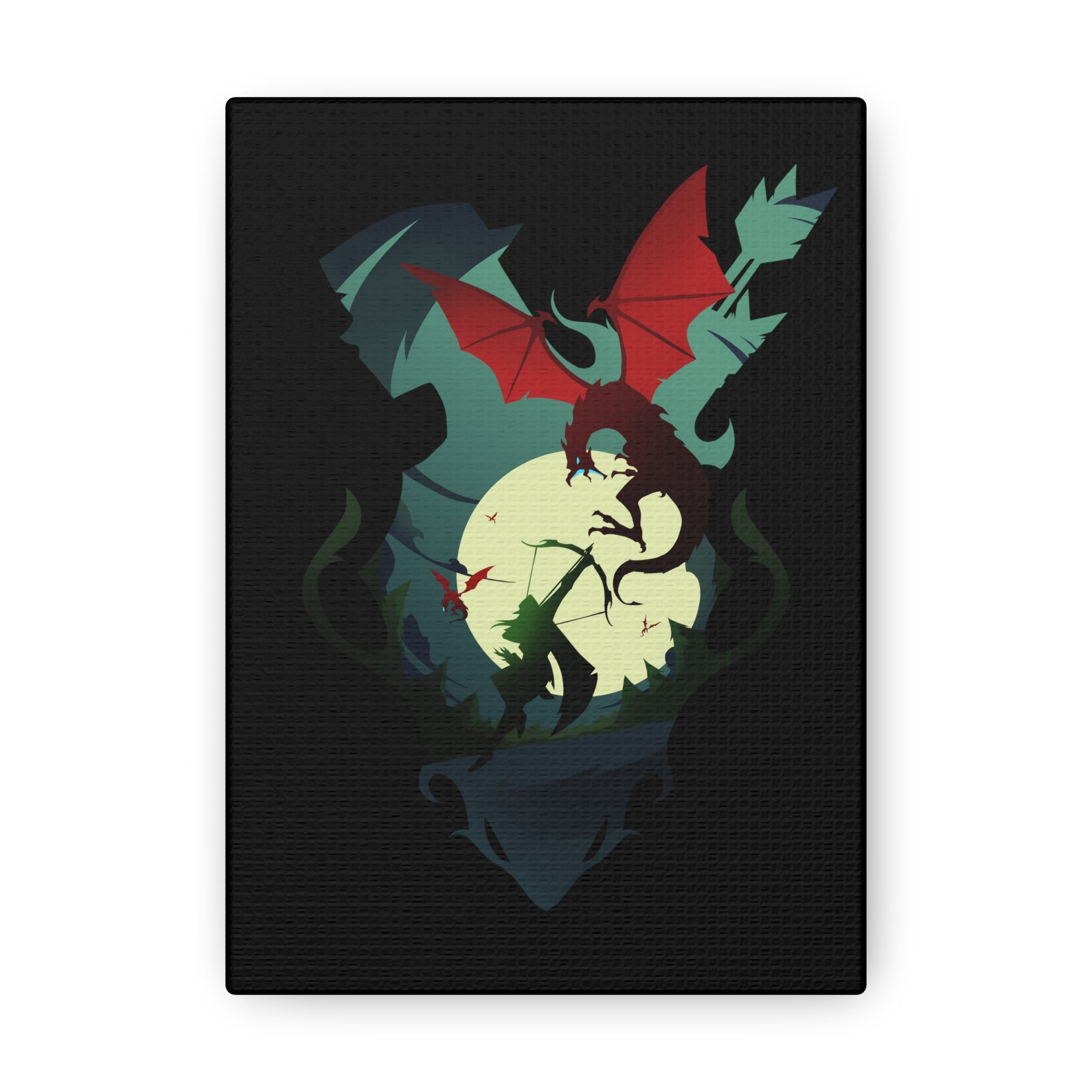 RANGER CLASS SILHOUETTE CANVAS GALLERY WRAPS