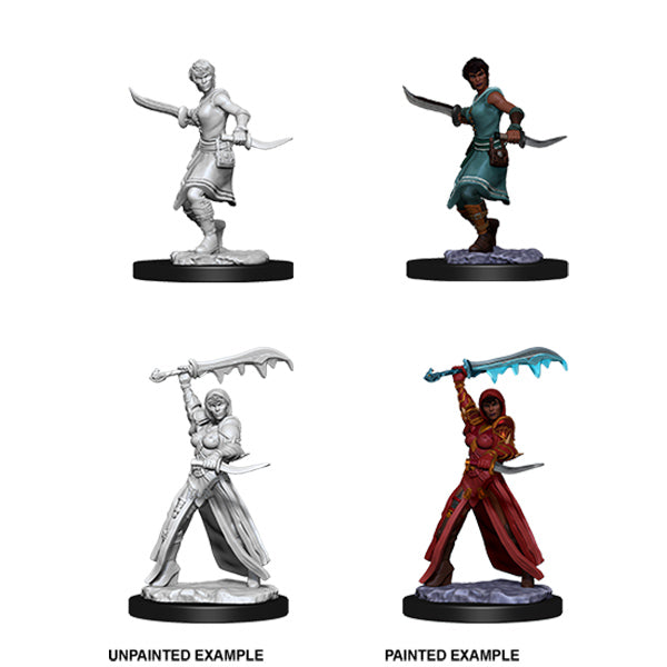 D&D Nolzur's Marvelous Miniatures: Unpainted Minis- Wave 10- Female Human Rogue