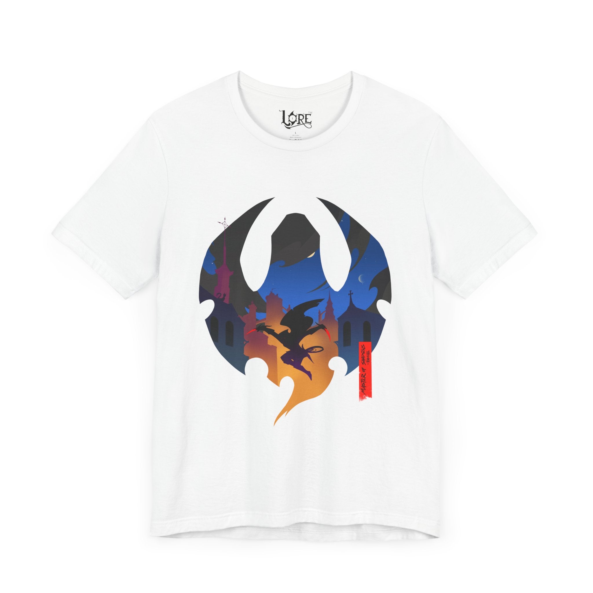 ROGUE CLASS SILHOUETTE T-SHIRT - RED BANNER EDITION