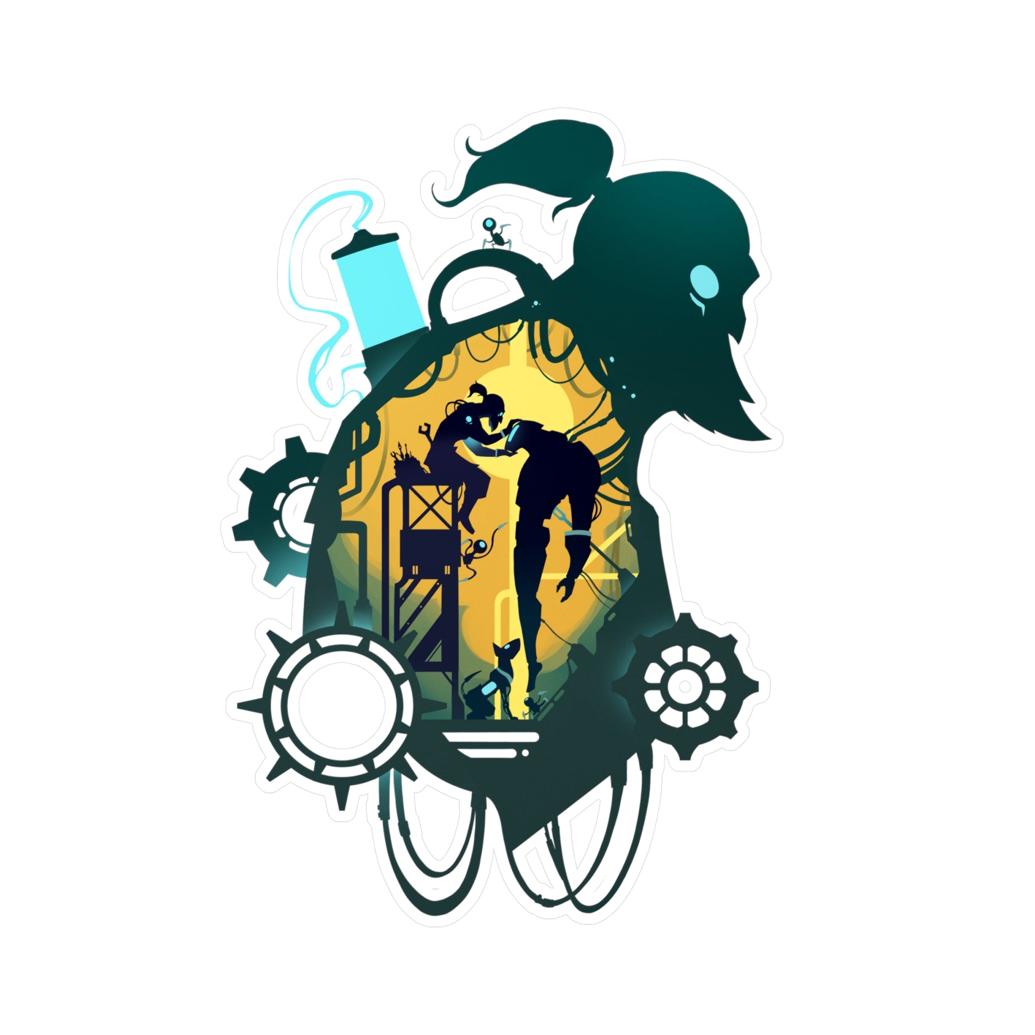 ARTIFICER CLASS SILHOUETTE KISS-CUT VINYL DECAL