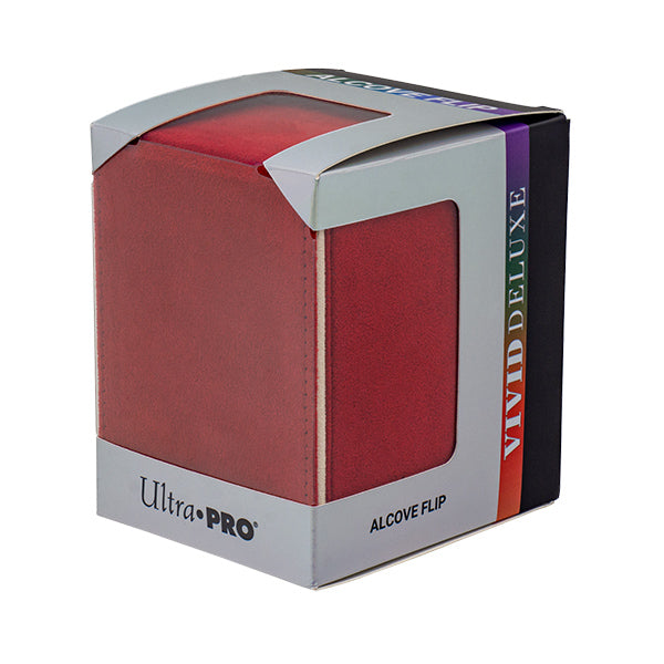 Deckbox: Alcove Flip 100+ Vivid Deluxe | Red