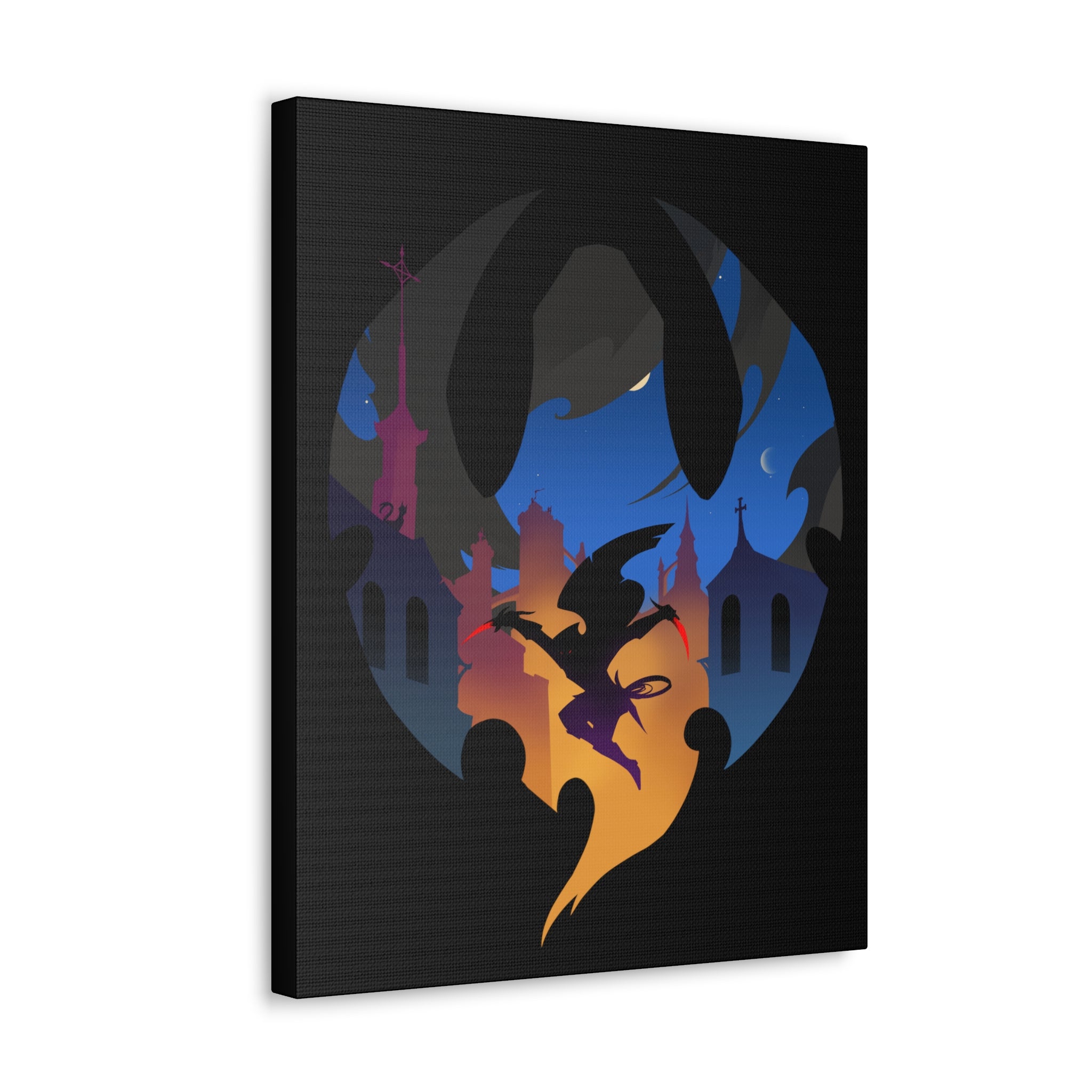 ROGUE CLASS SILHOUETTE CANVAS GALLERY WRAPS