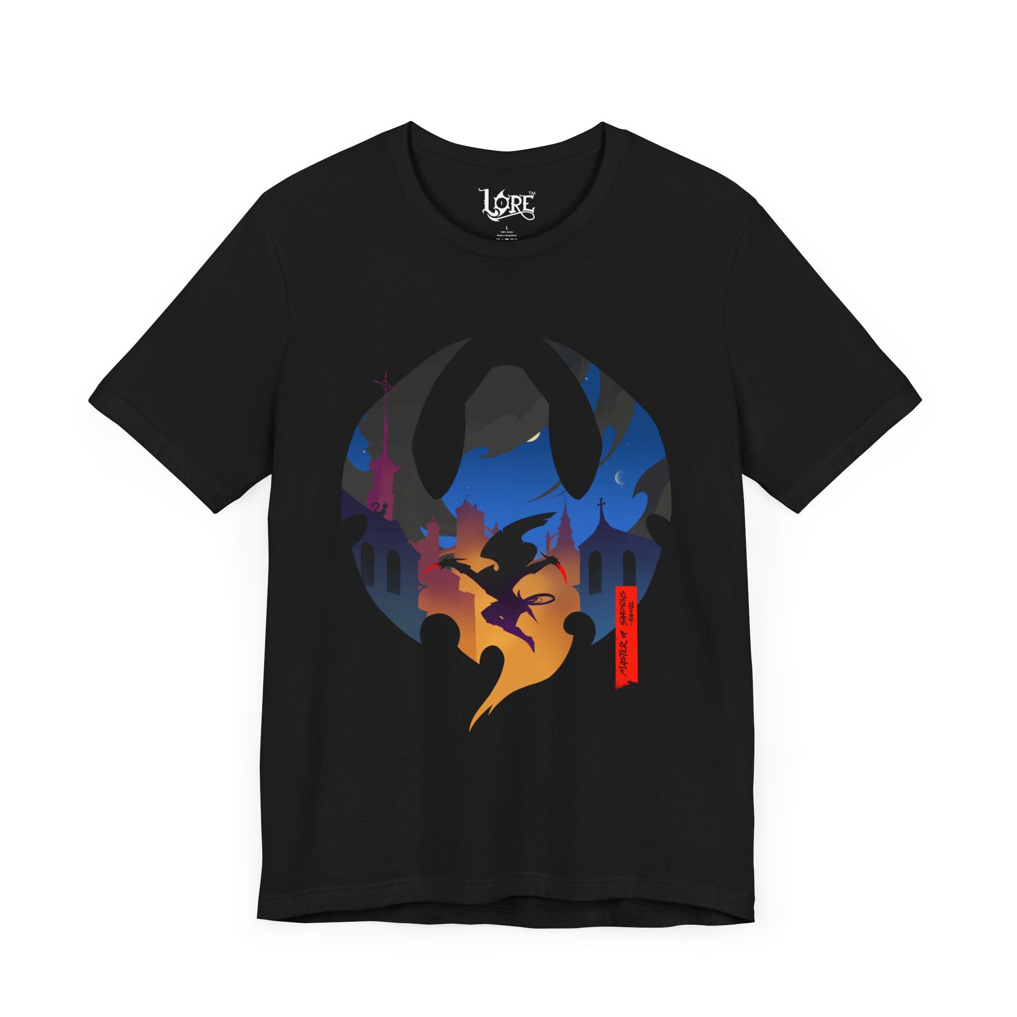 ROGUE CLASS SILHOUETTE T-SHIRT - RED BANNER EDITION