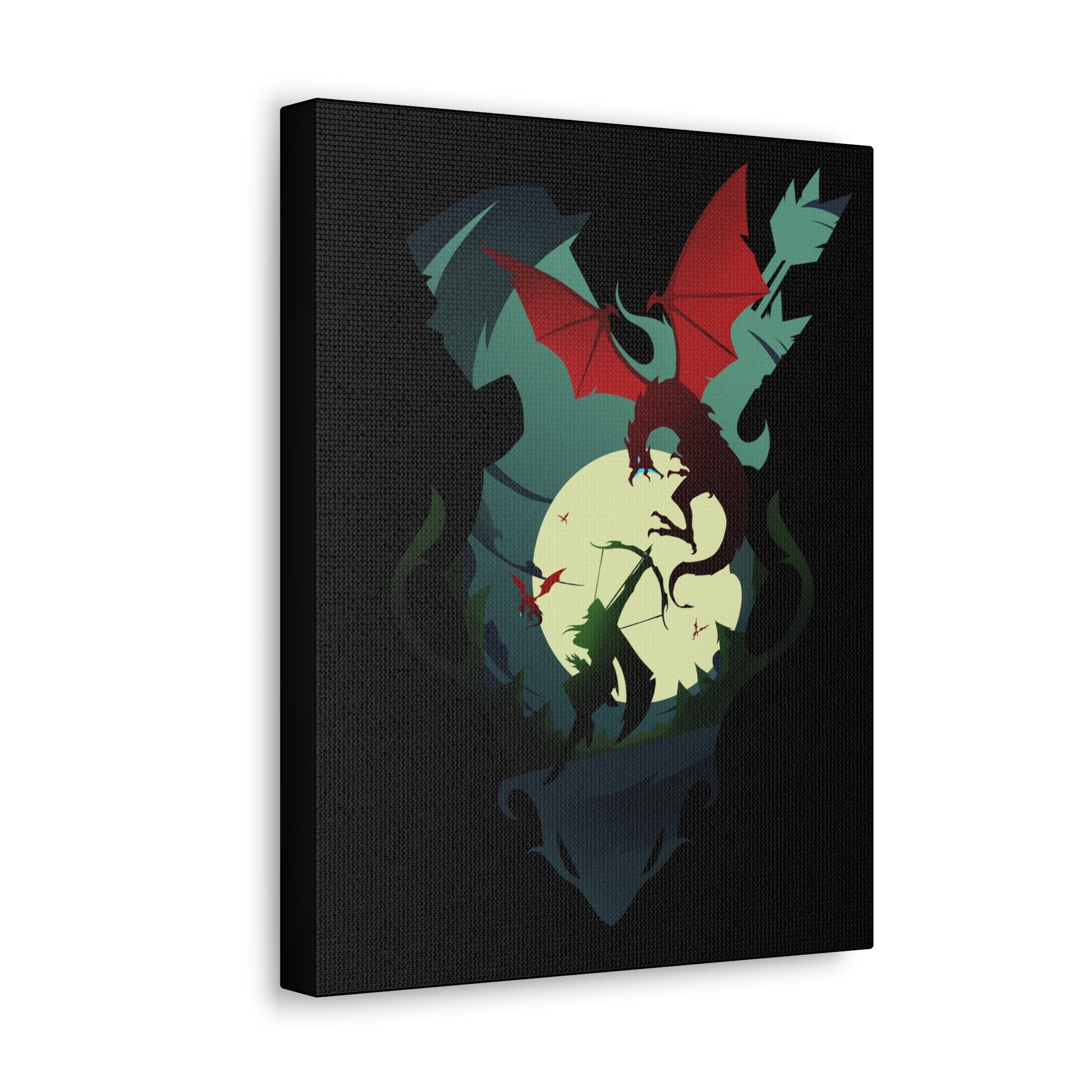 RANGER CLASS SILHOUETTE CANVAS GALLERY WRAPS