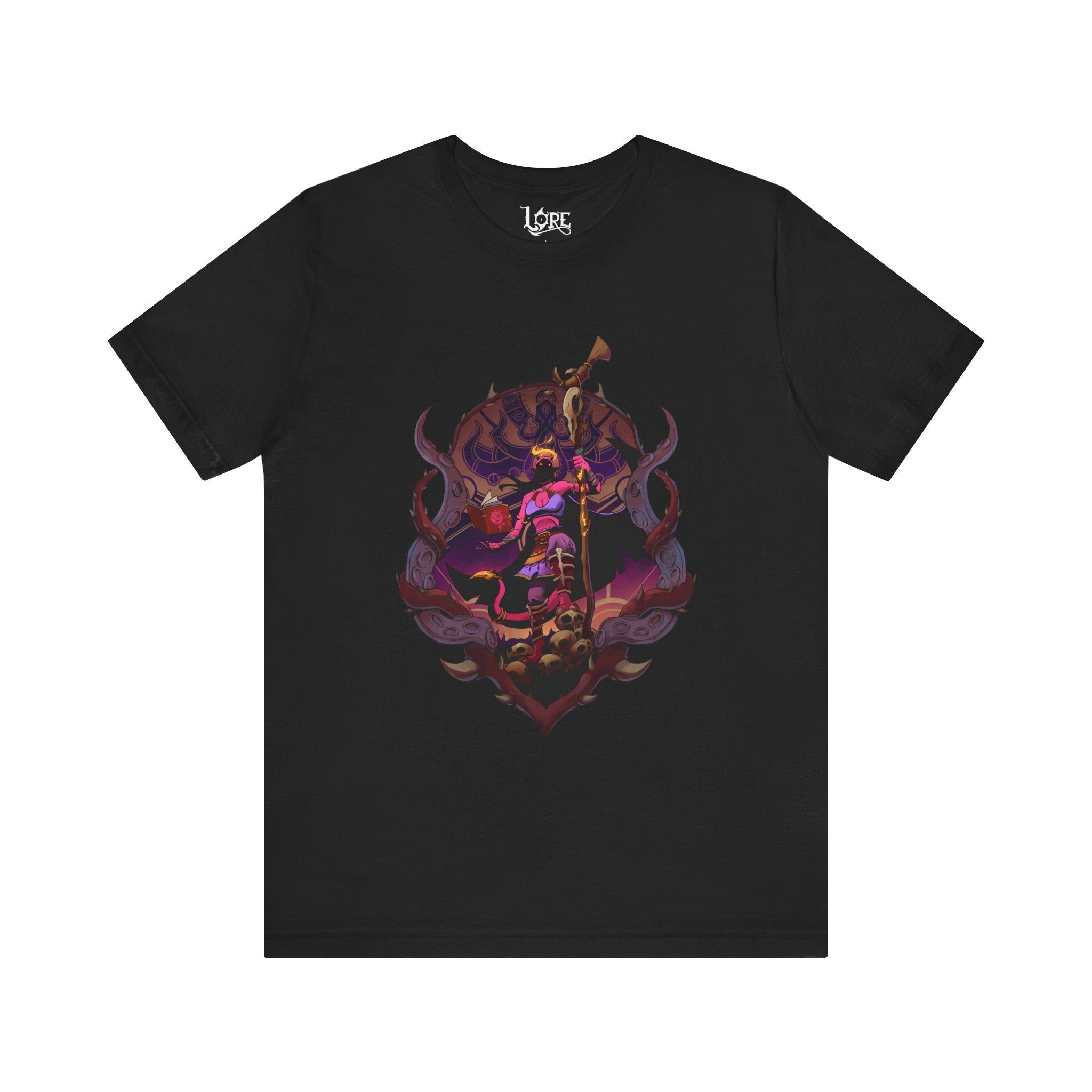 WARLOCK CHARACTER T-SHIRT
