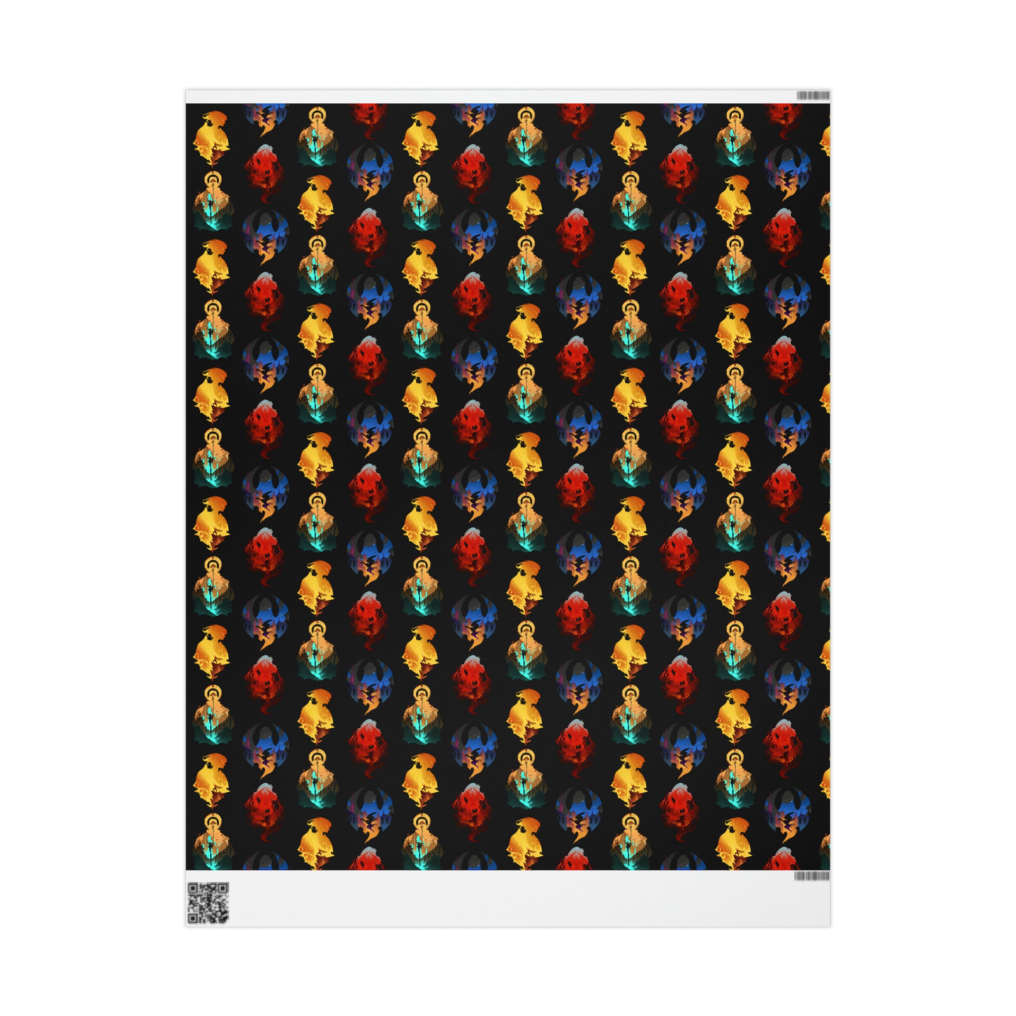 MELEE CLASS SILHOUETTE WRAPPING PAPER