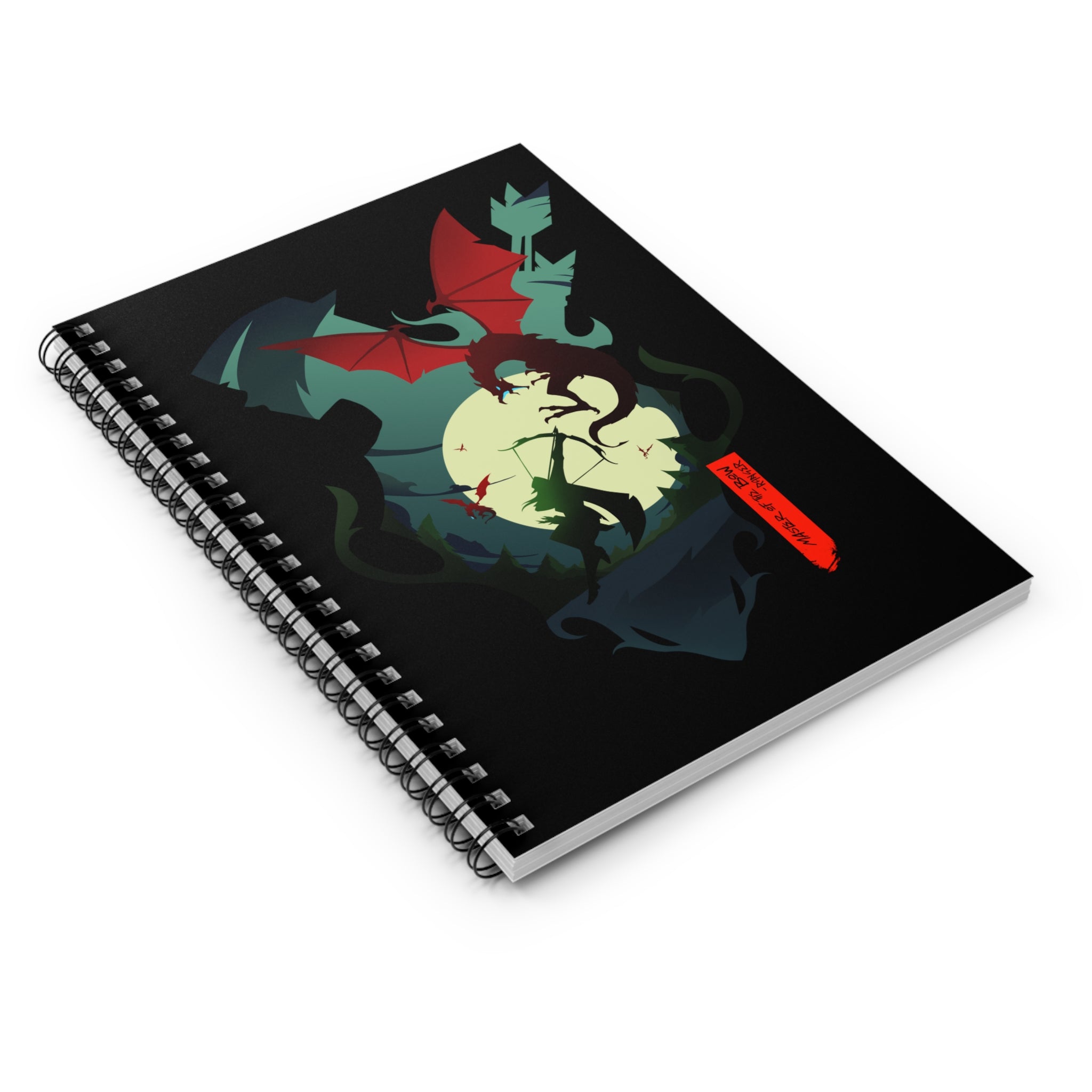 RANGER CLASS SILHOUETTE CAMPAIGN JOURNAL SPIRAL NOTEBOOK