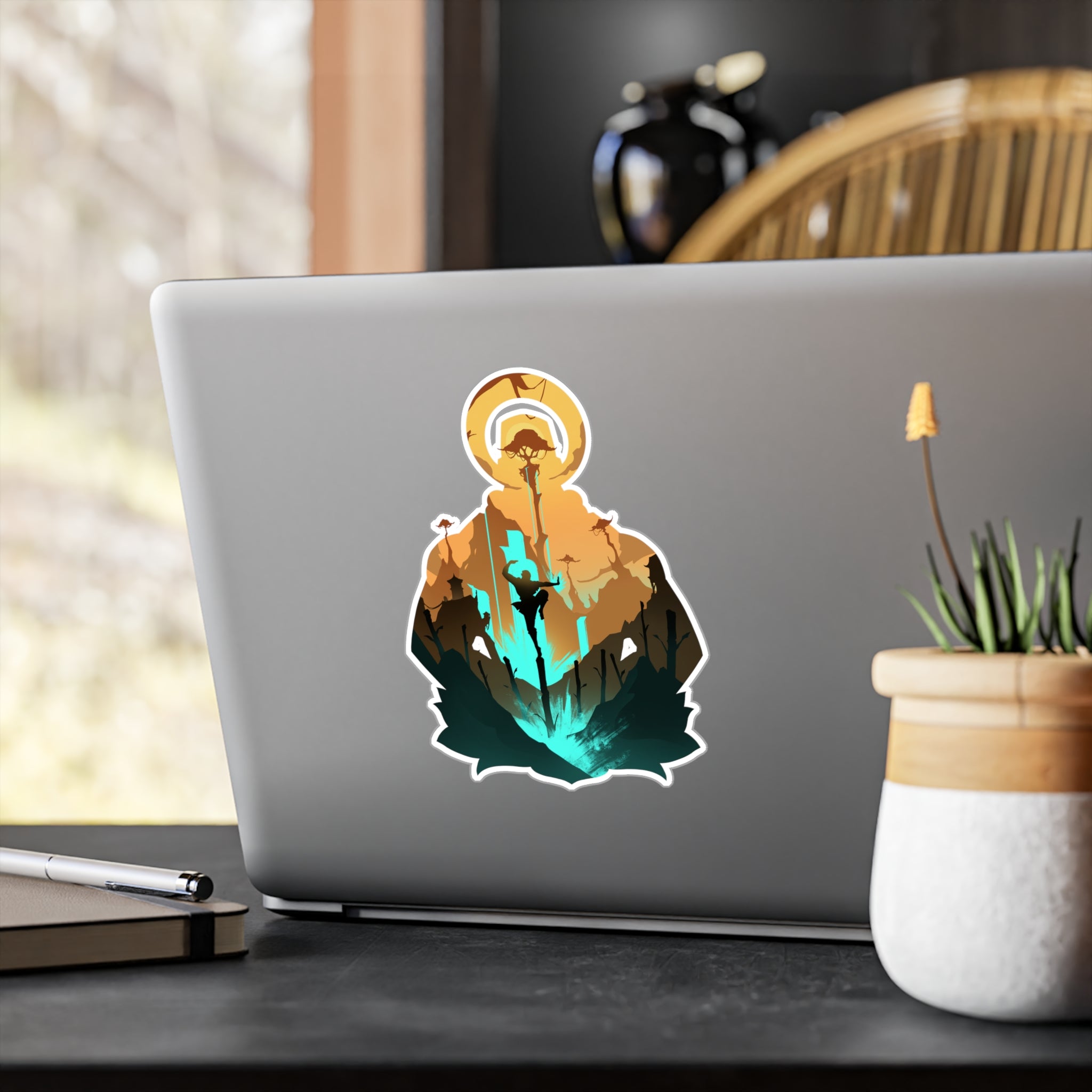 MONK CLASS SILHOUETTE KISS-CUT VINYL DECAL