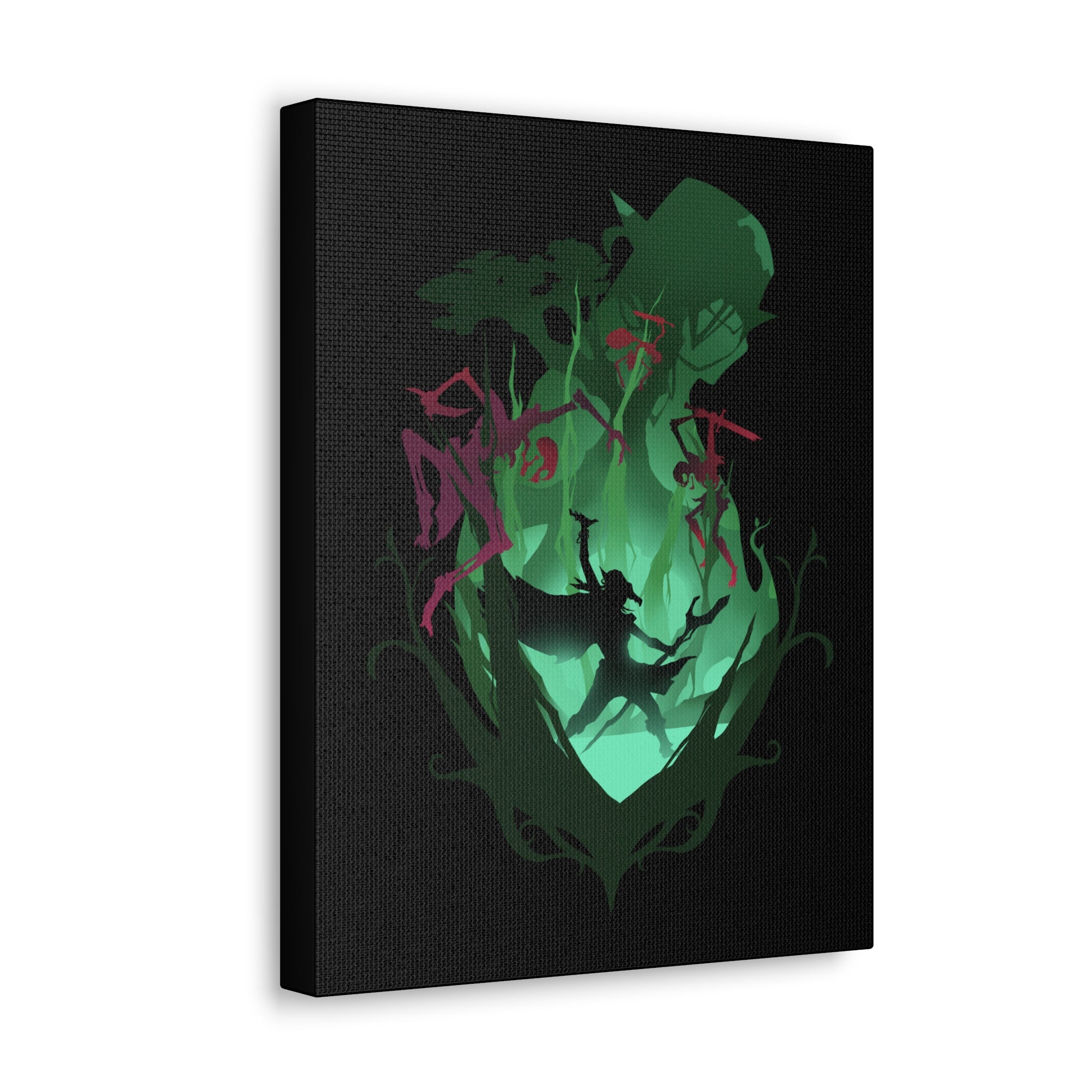 DRUID CLASS SILHOUETTE CANVAS GALLERY WRAPS
