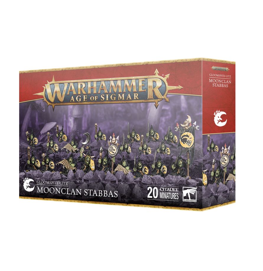 GLOOMSPITE GITZ: MOONCLAN STABBAS - Short Code: 89-07