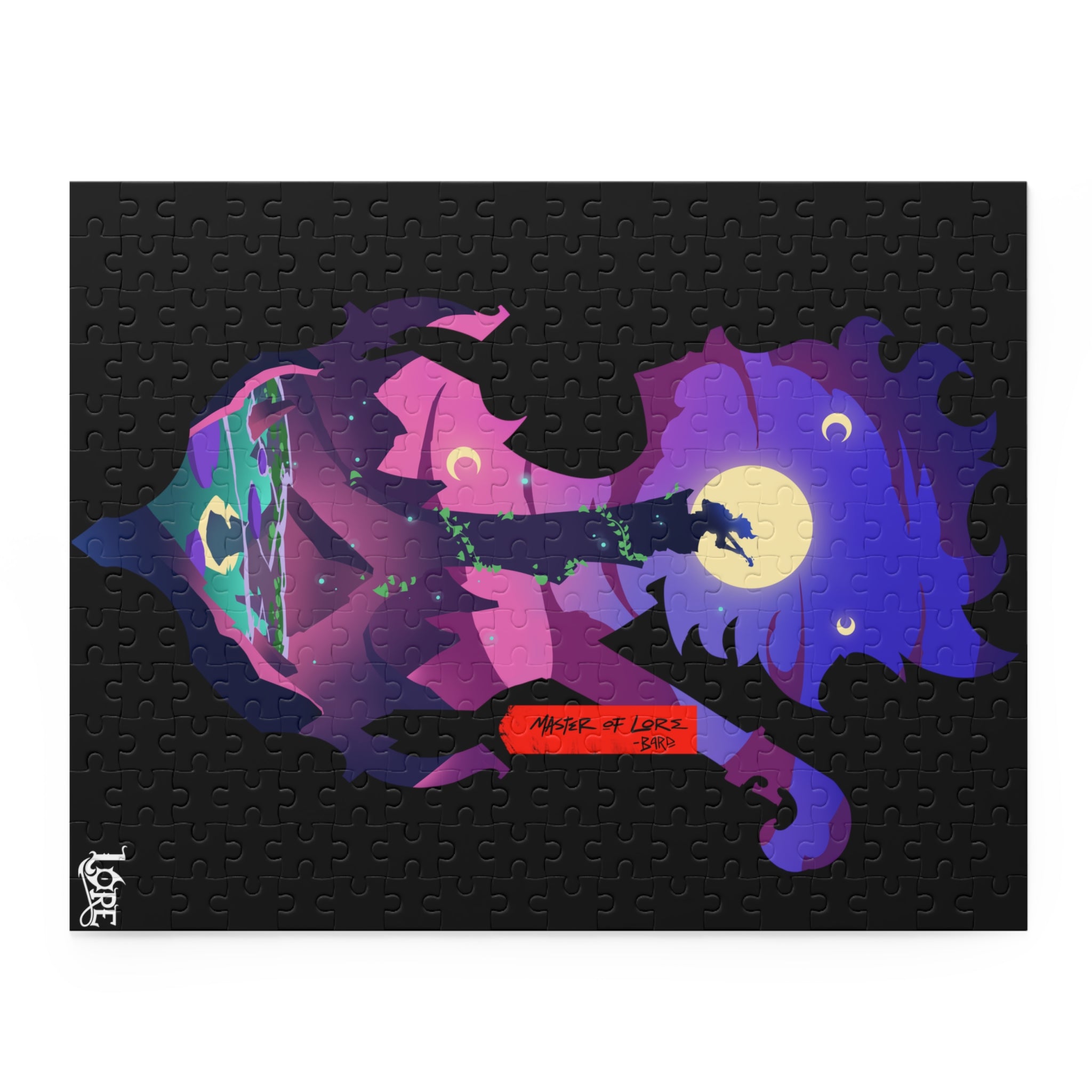 BARD CLASS SILHOUETTE PUZZLE (120, 252, 500-PIECE)