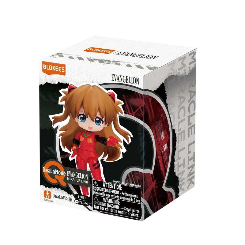 Blokees : Neon Genesis Evangelion : DaaLaMode Evangelion Miracle Link Blind Box