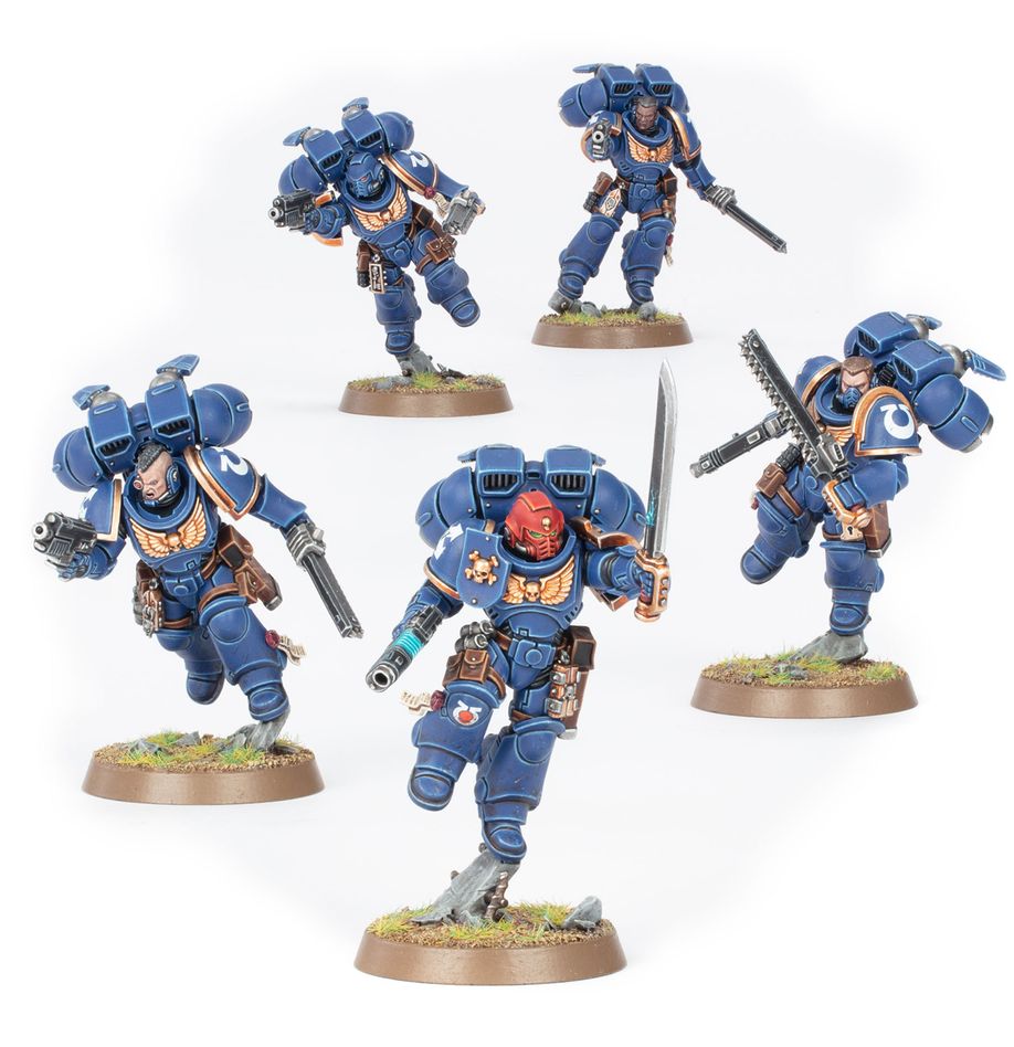 Warhammer: SPACE MARINES JUMP PACK INTERCESSORS - 48-13