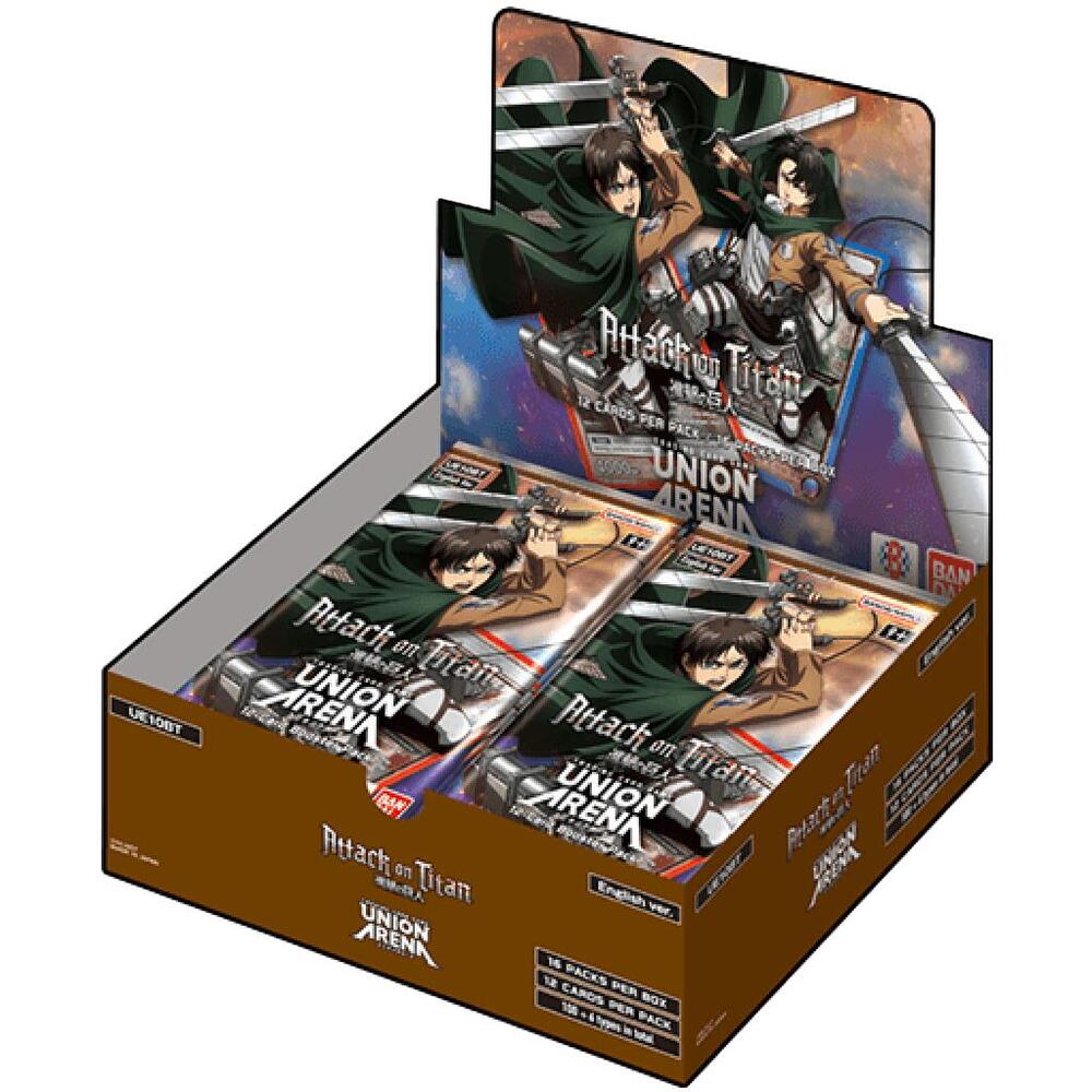 UNION ARENA: Attack on Titan - BOOSTER BOX (16 ct)
