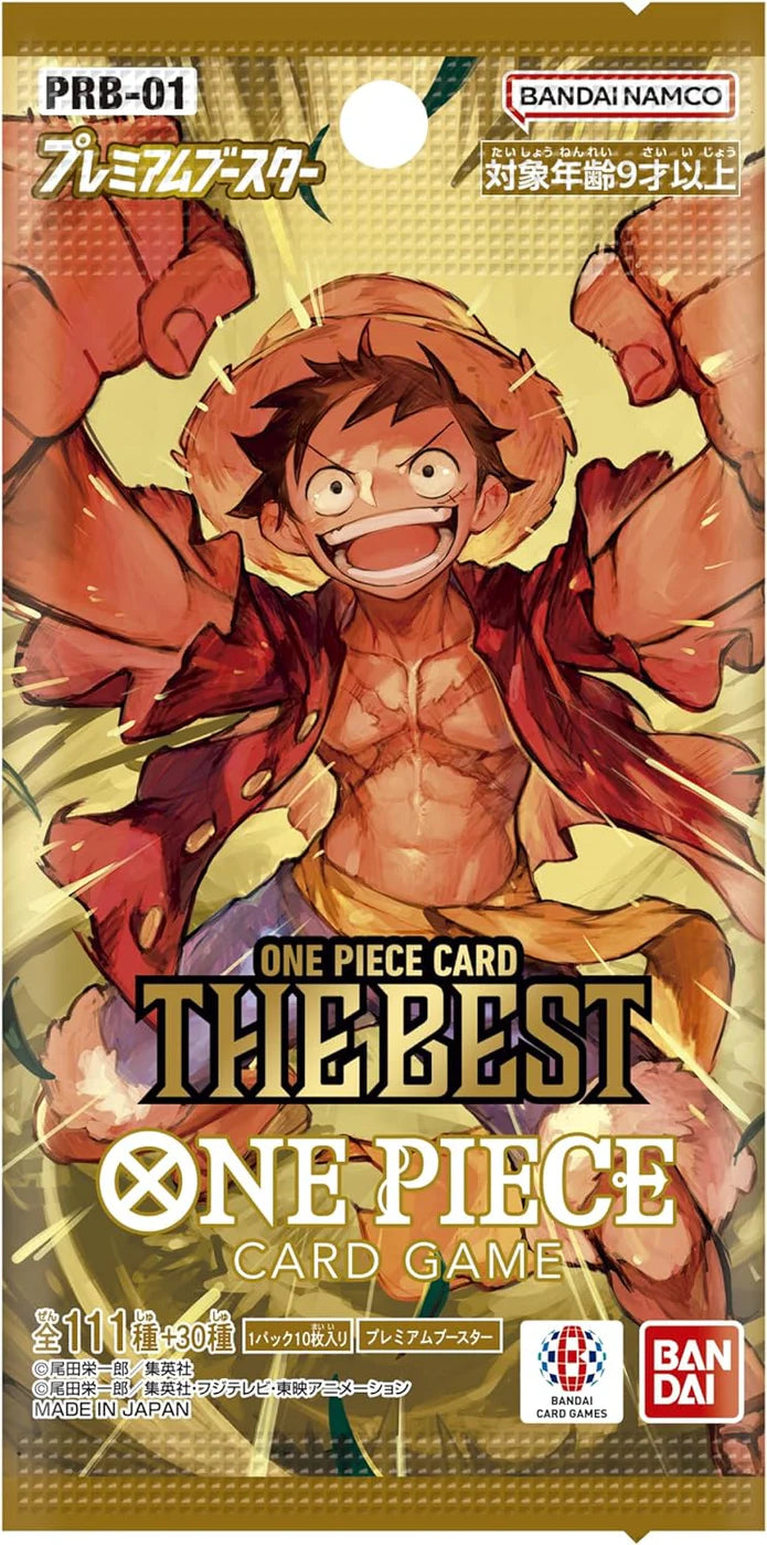 One Piece The Best PRB-01 Japanese Booster Pack