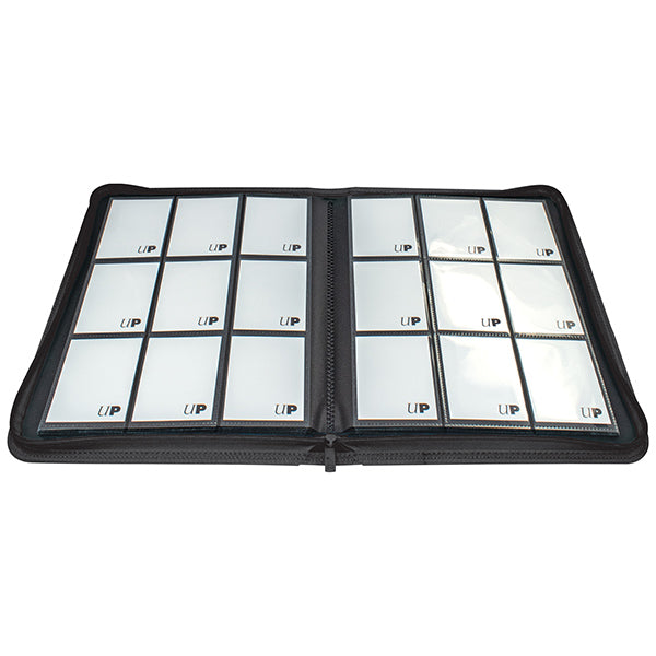 Binder: PRO 9-Pocket Zippered Vivid - Black