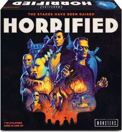 Horrified: Universal Monsters - Board Game from 10 years