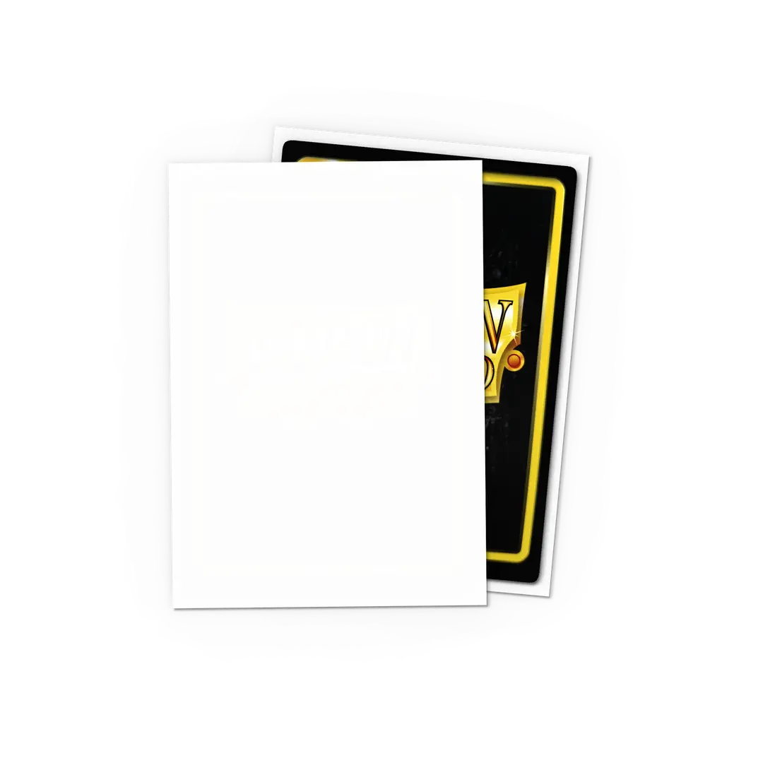 Dragon Shield Sleeves: Japanese - Matte White (60 ct)
