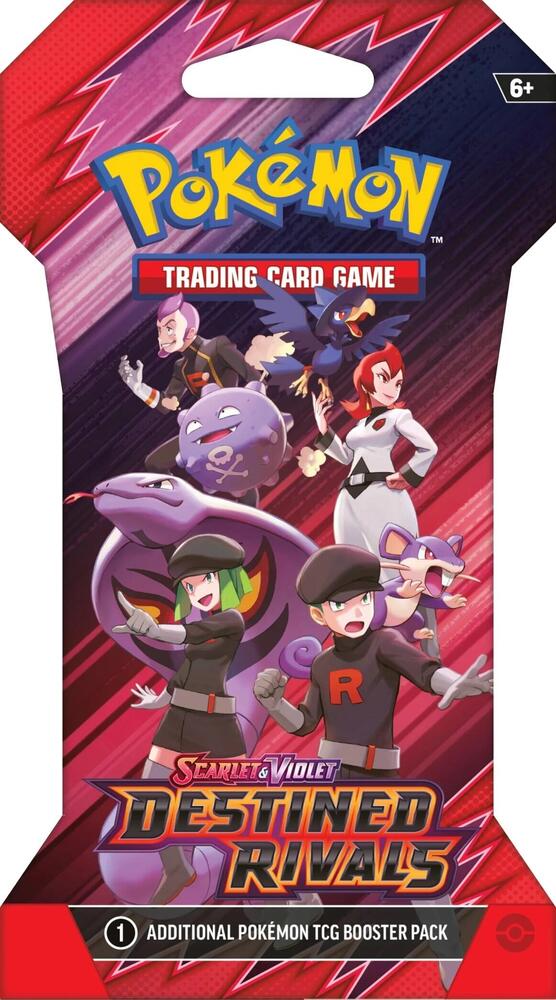 Pokemon: Destined Rivals - Sleeved Booster Pack Pokemon: Destined Rivals - Sleeved Booster Pack